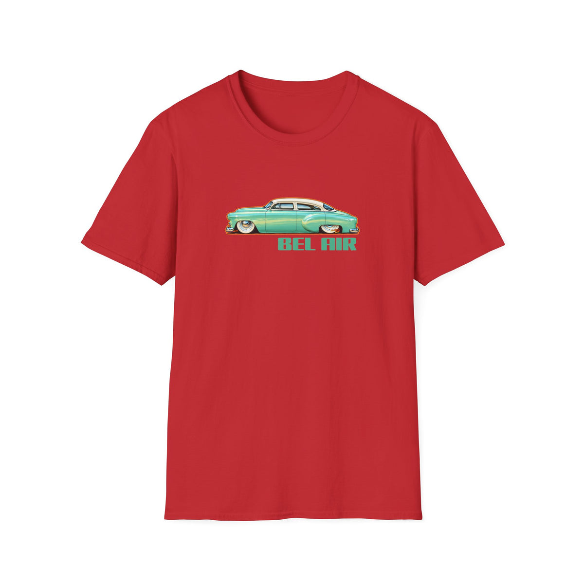 CHEVROLET BEL AIR 1953 Collectible Fireball Art Collectible Fireball Art TeeShirt