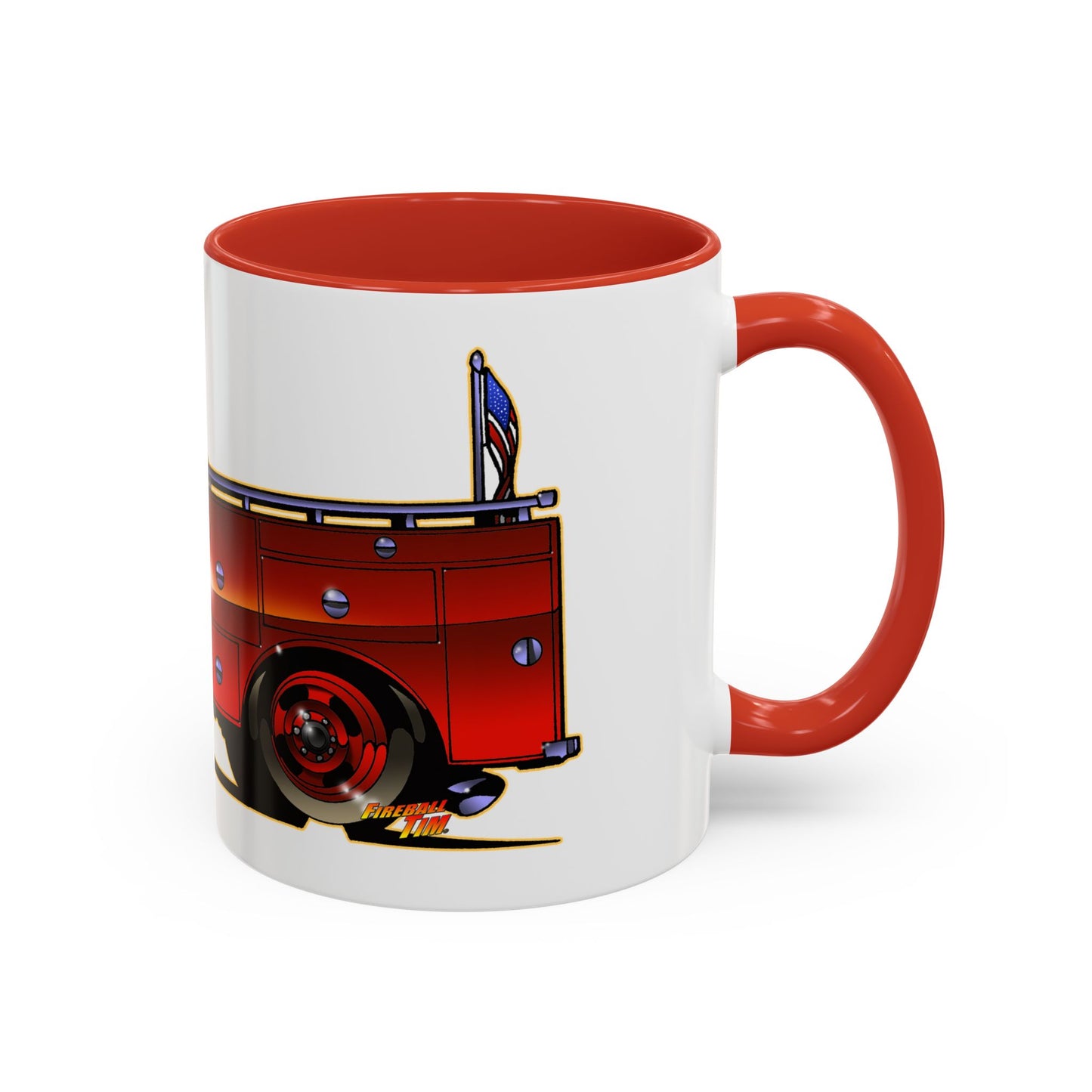 EMERGENCY SQUAD 51 Paramedic Truck Concept Art Coffee Mug 11oz