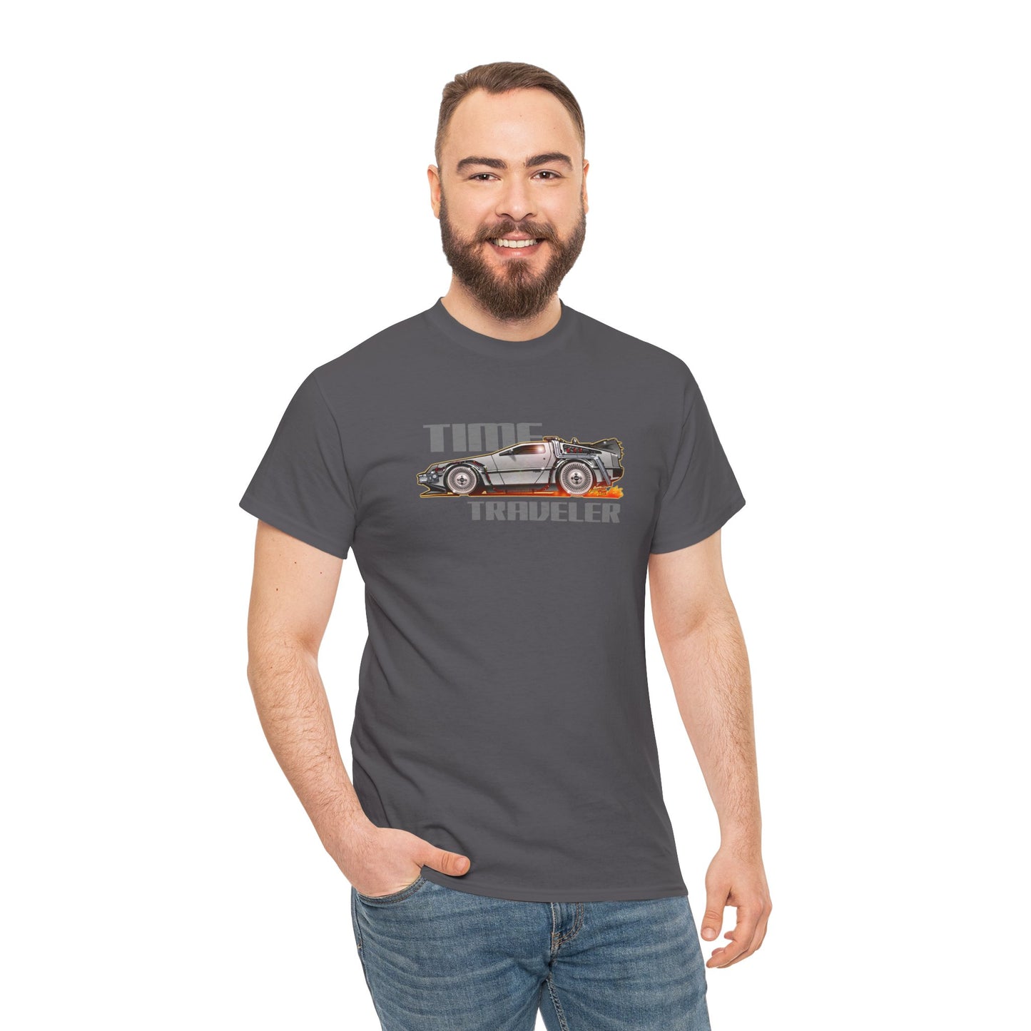 BACK to the FUTURE Delorean Time Traveler Tee Shirt