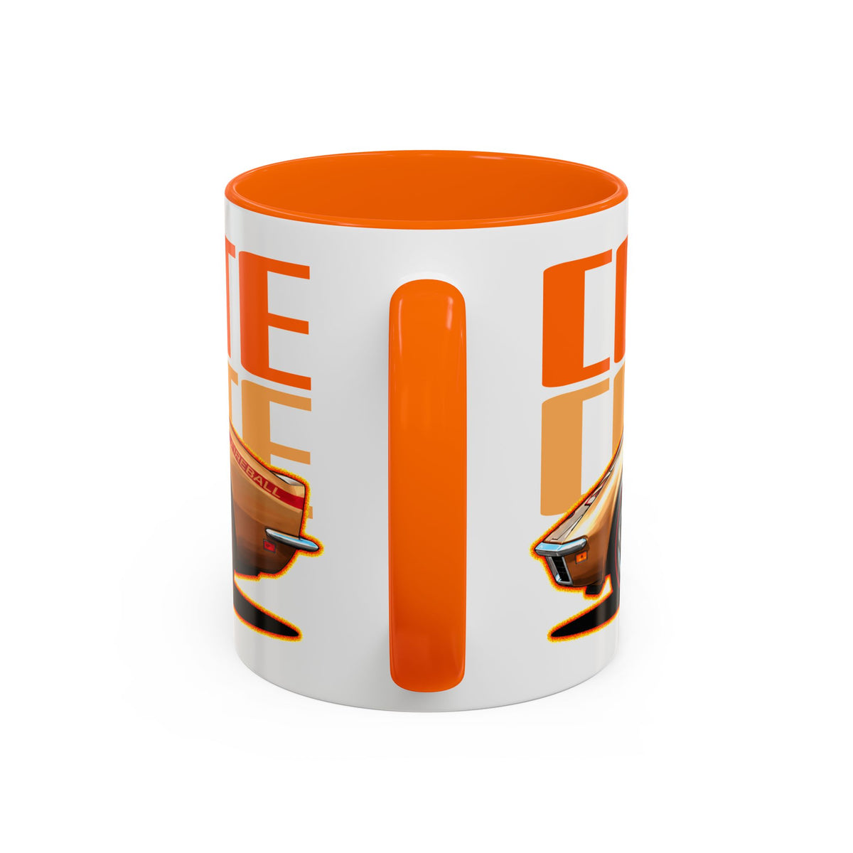 CHEVROLET CORVETTE 1969 Collectible Fireball Art Coffee Mug - 2 Sizes