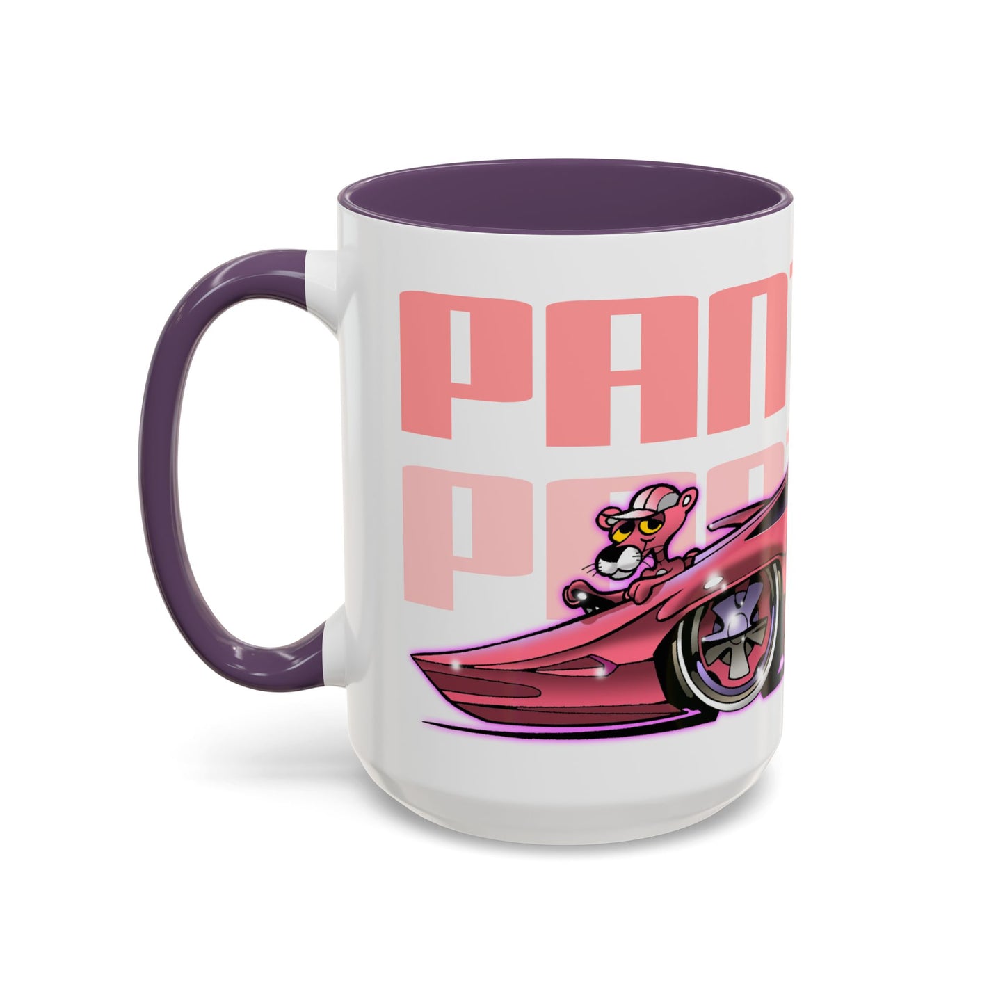 PINK PANTHER PANTHERMOBILE Collectible Coffee Art Mug - 2 Sizes