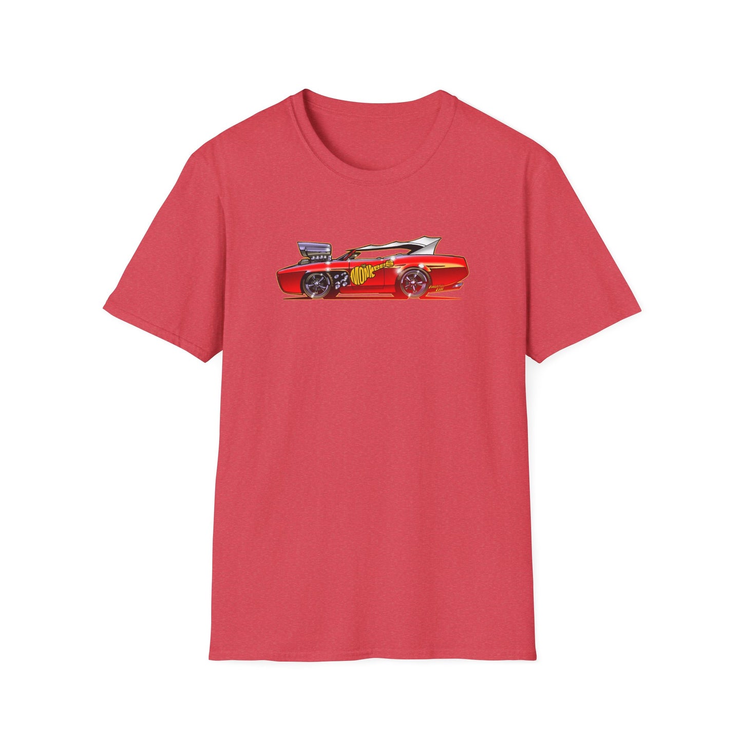 MONKEEMOBILE TV Car Concept Art  Softstyle T-Shirt Multiple Colors