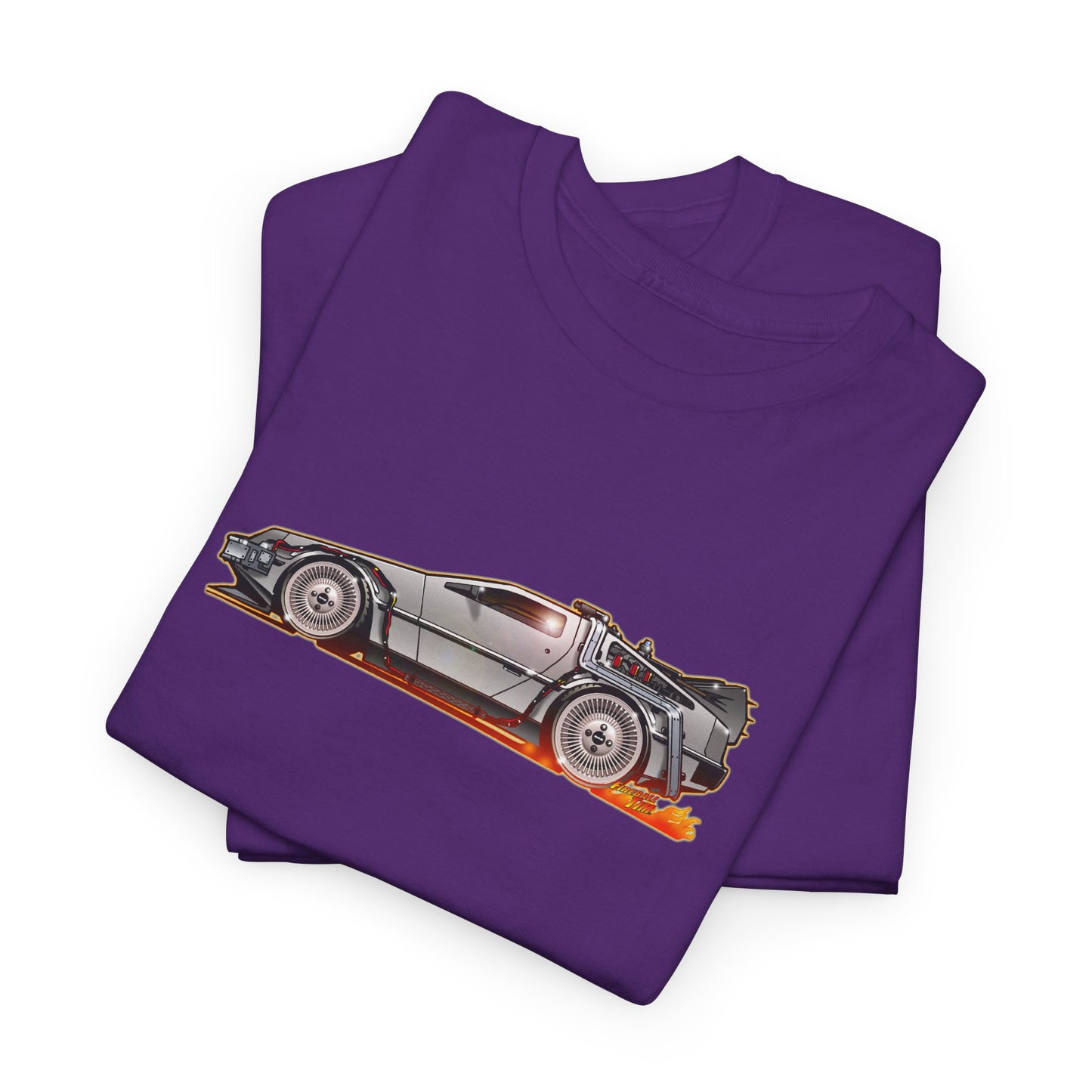 BACK TO THE FUTURE DELOREAN Time Machine Concept Art Tee Shirt 11 Colors