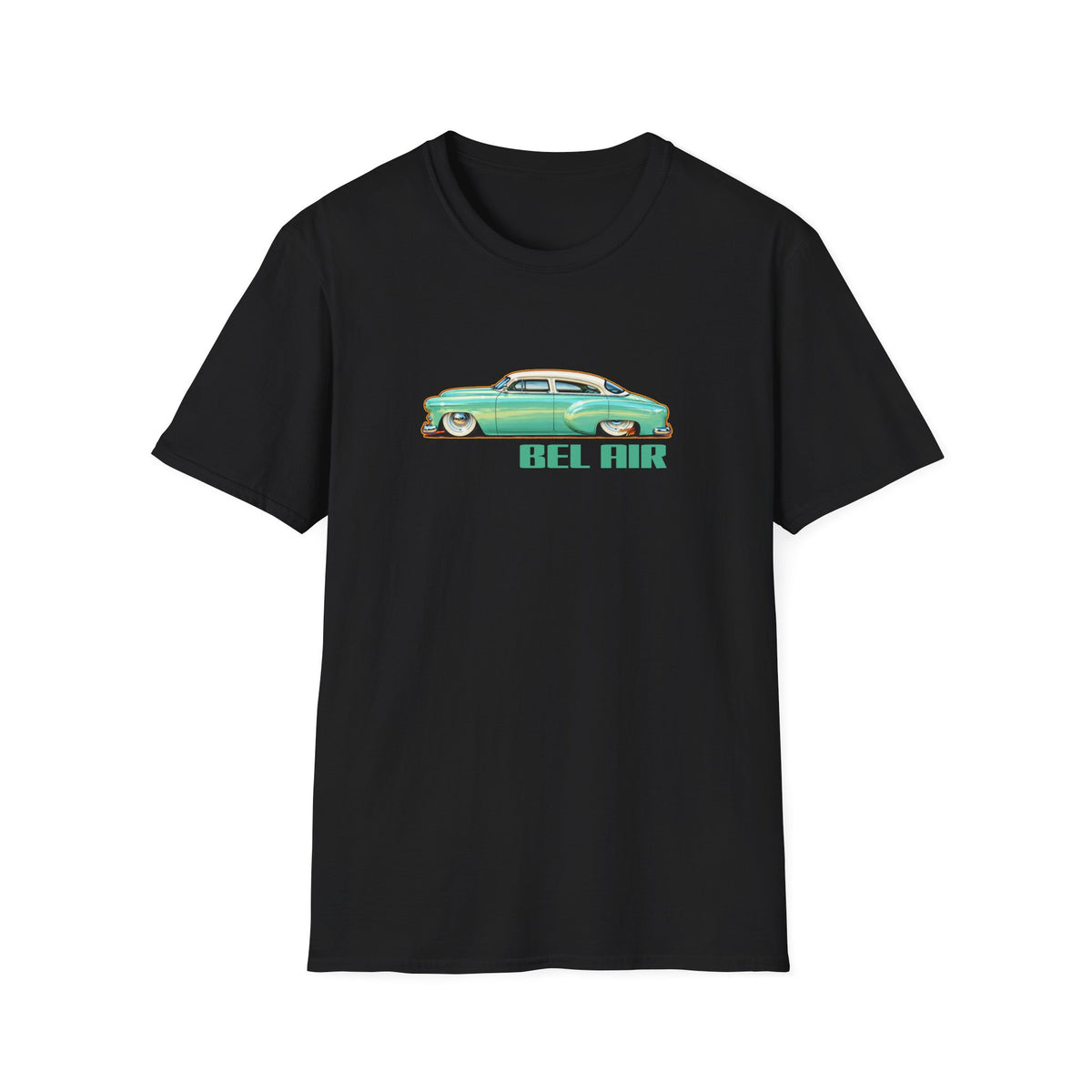 CHEVROLET BEL AIR 1953 Collectible Fireball Art Collectible Fireball Art TeeShirt