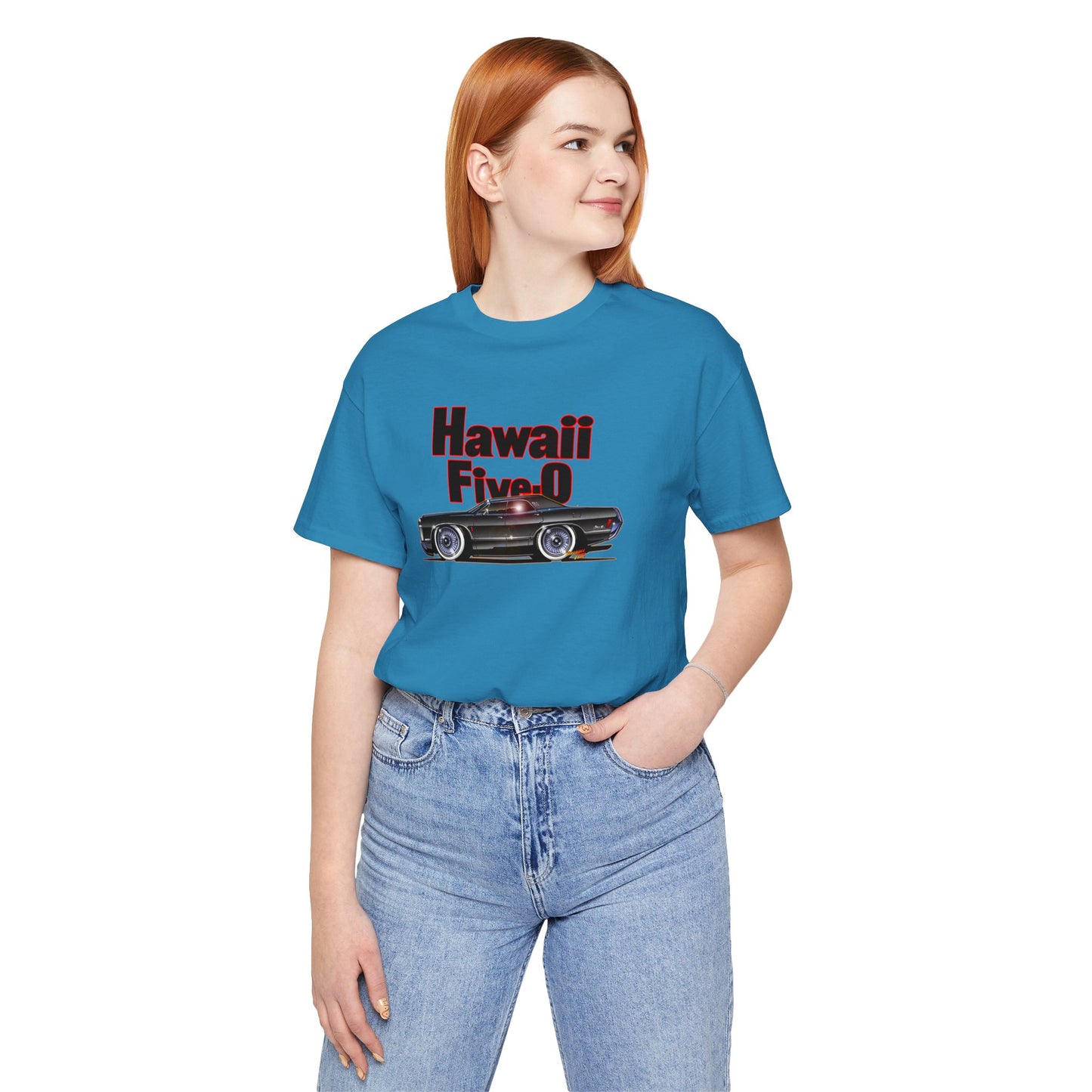 HAWAII 5-O Concept Art McGarrett Mercury Park Lane Short Sleeve Tee 11 Colors