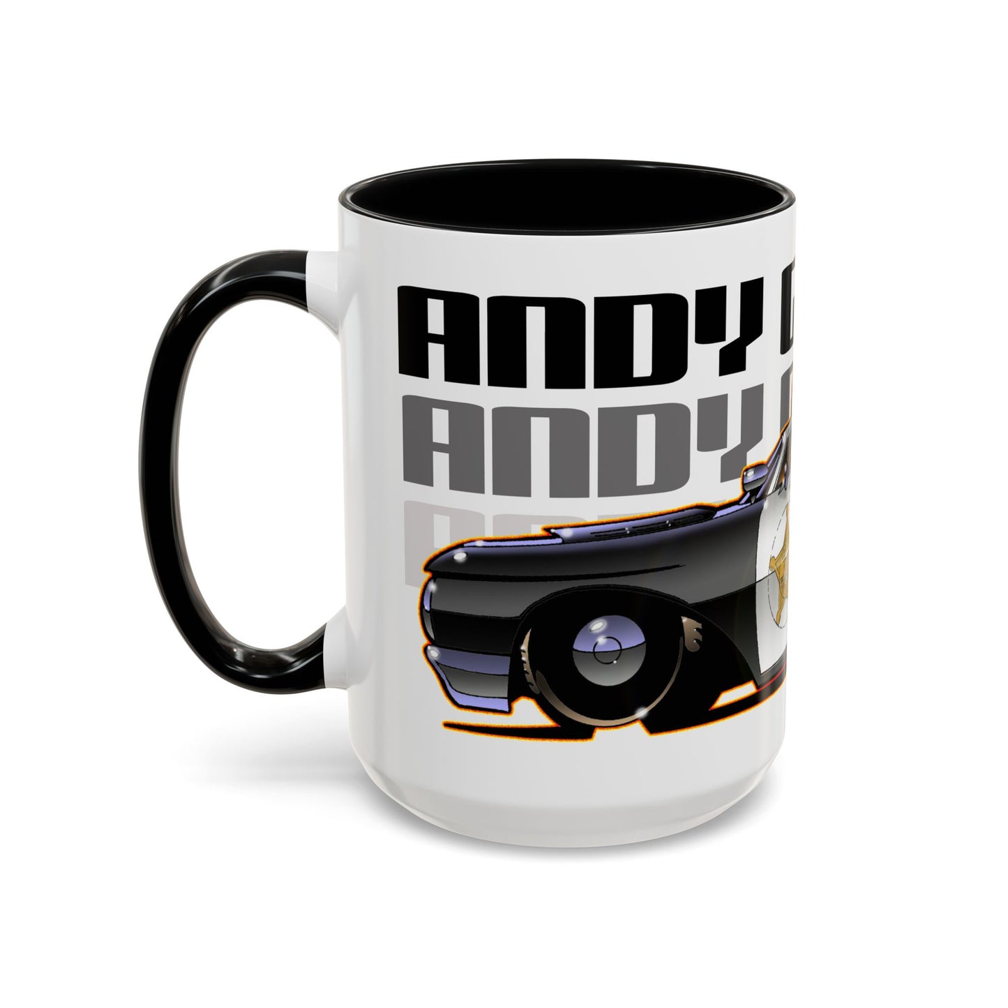 ANDY GRIFFITH SHOW 1963 Ford Galaxie Police Car Collectible Coffee Mug - 2 Sizes