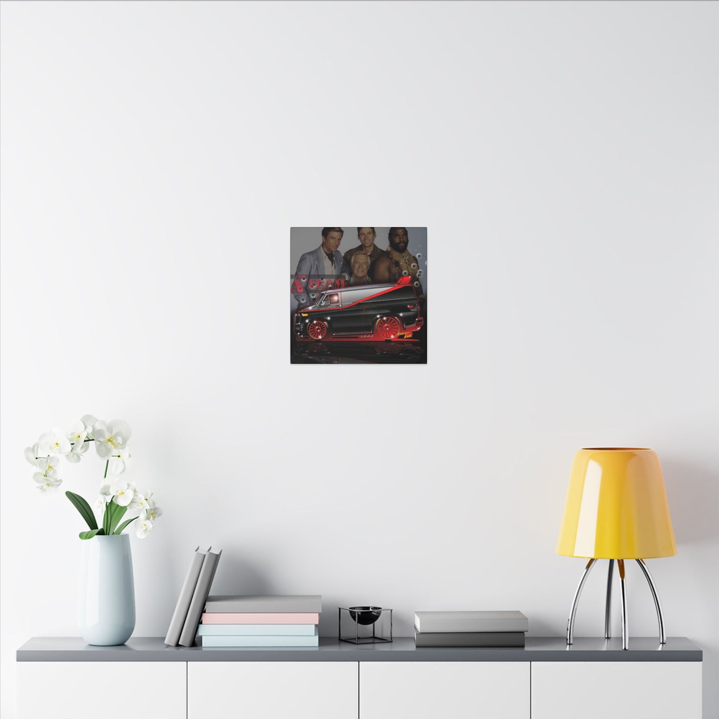 ATEAM VAN TV Show Car Canvas Art Print - 2 Sizes