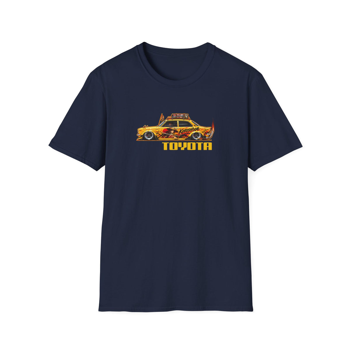 JDM TOYOTA COROLLA 1966 Collectible Fireball Art Collectible Fireball Art TeeShirt