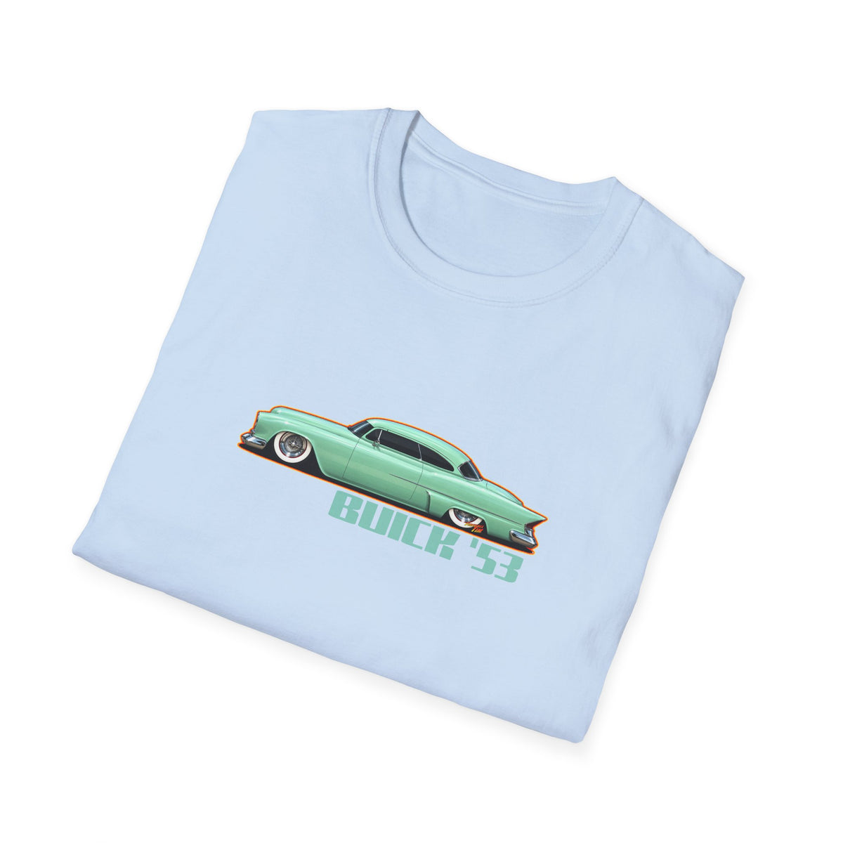 BUICK 1953 Kustom Special Collectible Fireball Art TeeShirt