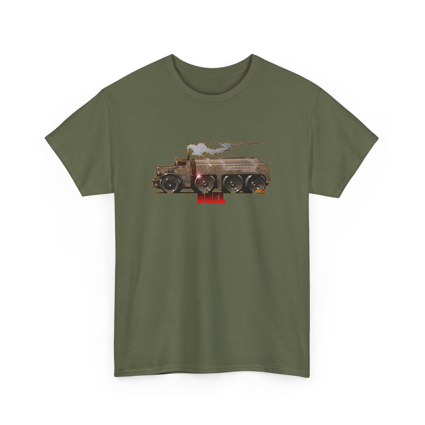 DUEL Movie Truck Concept Art Heavy Cotton Tee - 13 Colors