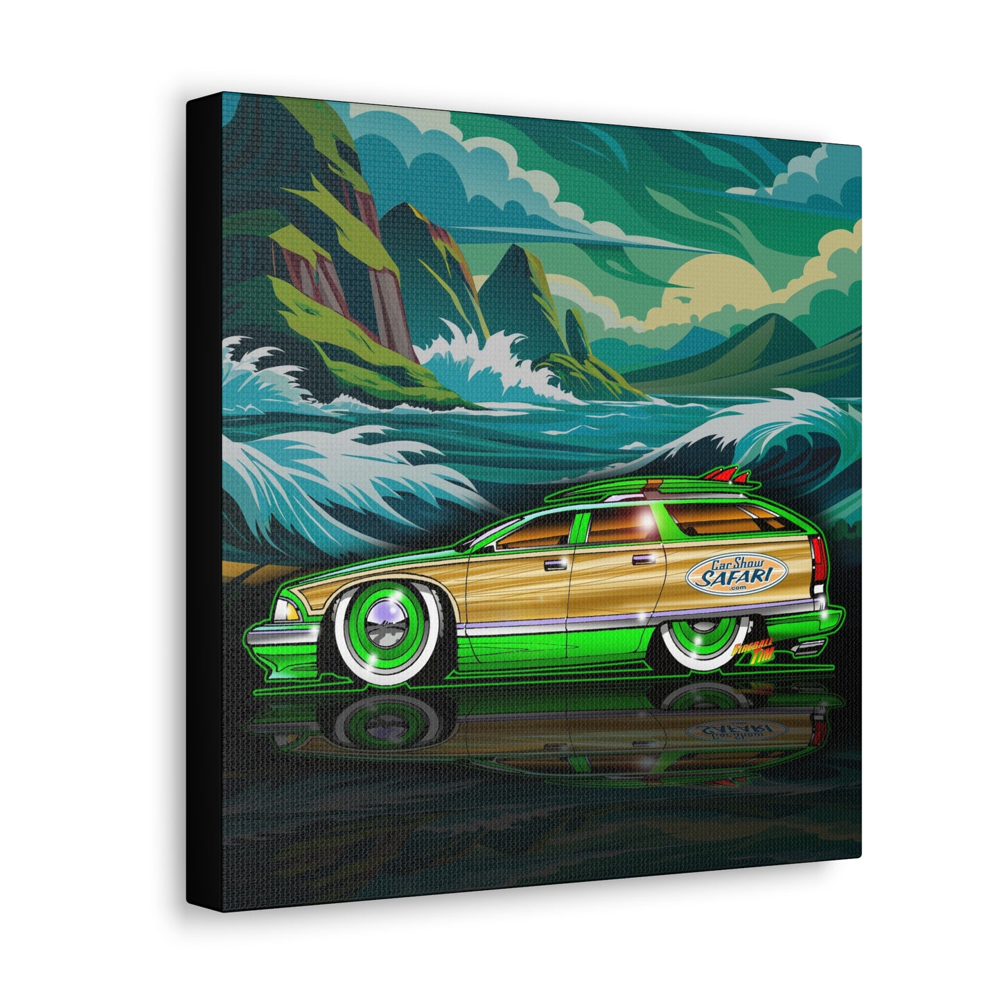 BUICK ROADMASTER WAGON 1994 Canvas Gallery Wall Art Print MASTERPRINT 2 Sizes