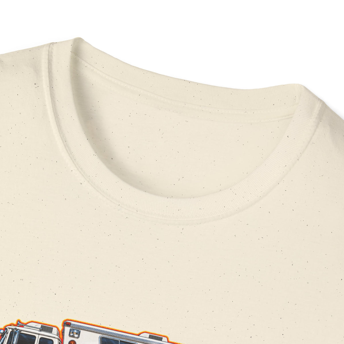 FIRE TRUCK Collectible Fireball Art TeeShirt