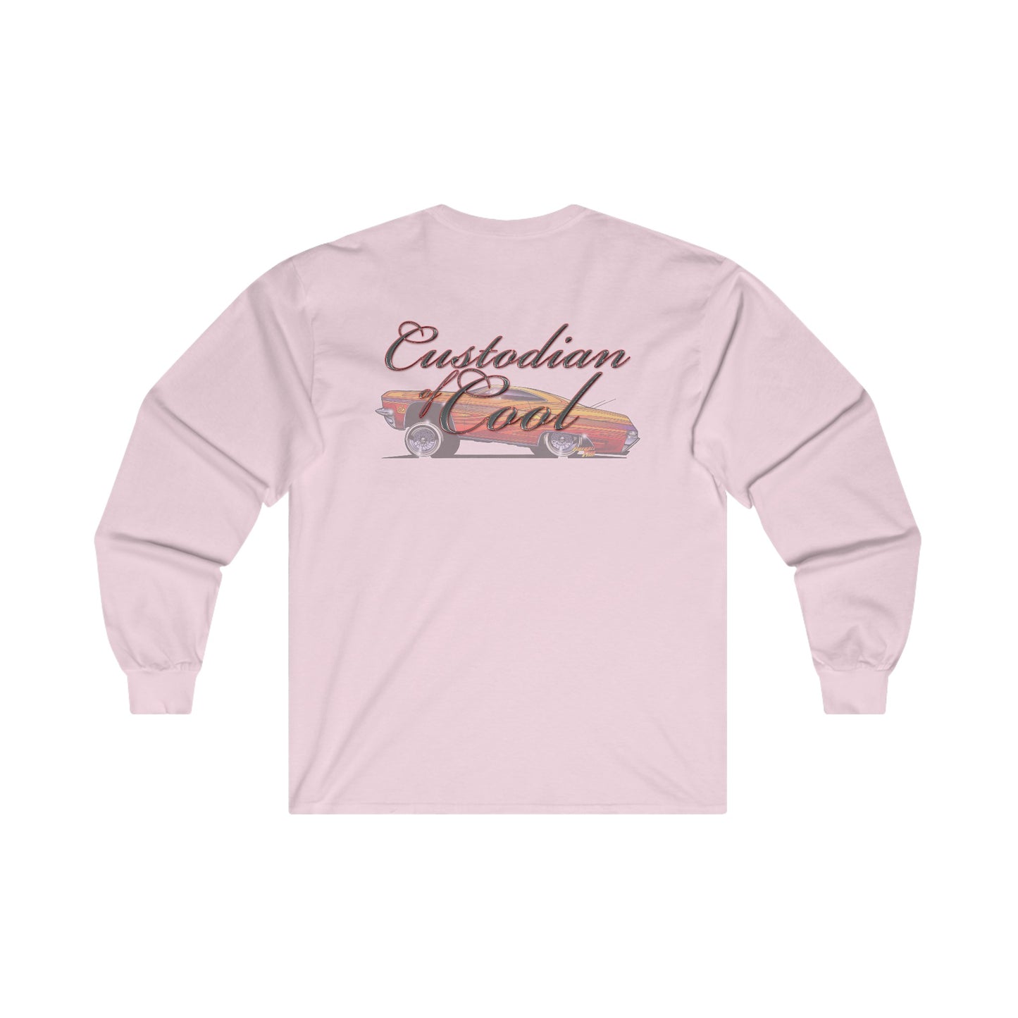 Lowrider CUSTODIAN OF COOL Fireball Tim Cotton Long Sleeve Tee 11 Colors