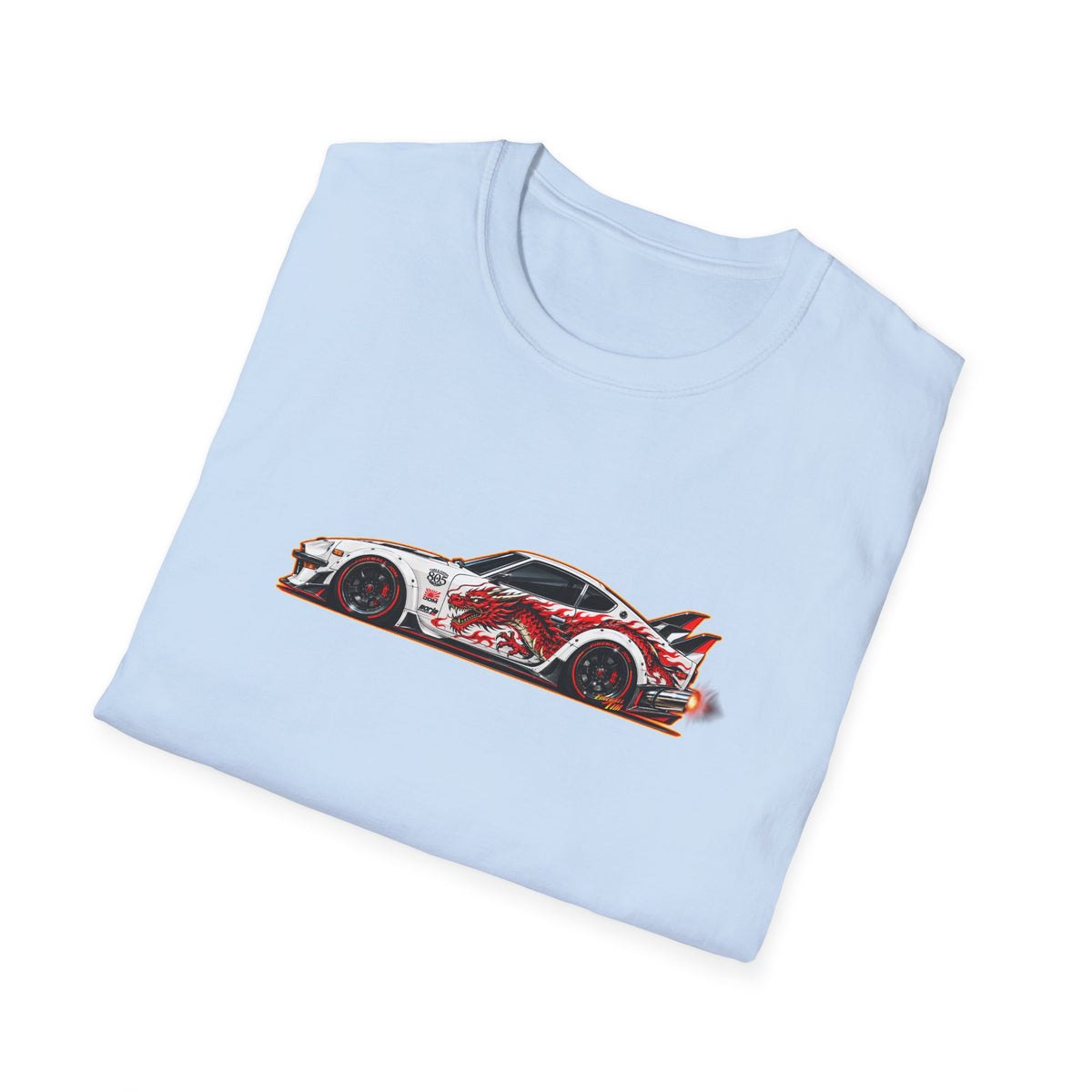 DATSUN 240Z JDM Cars & Coffee 805 Collectible Fireball Art TeeShirt