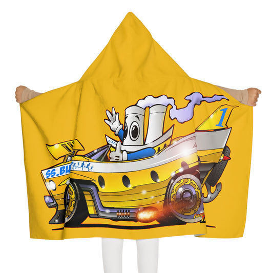 BUDDY CRUISE BUDDYMOBILE Custom Car Art Kids Hooded Towel 24x36