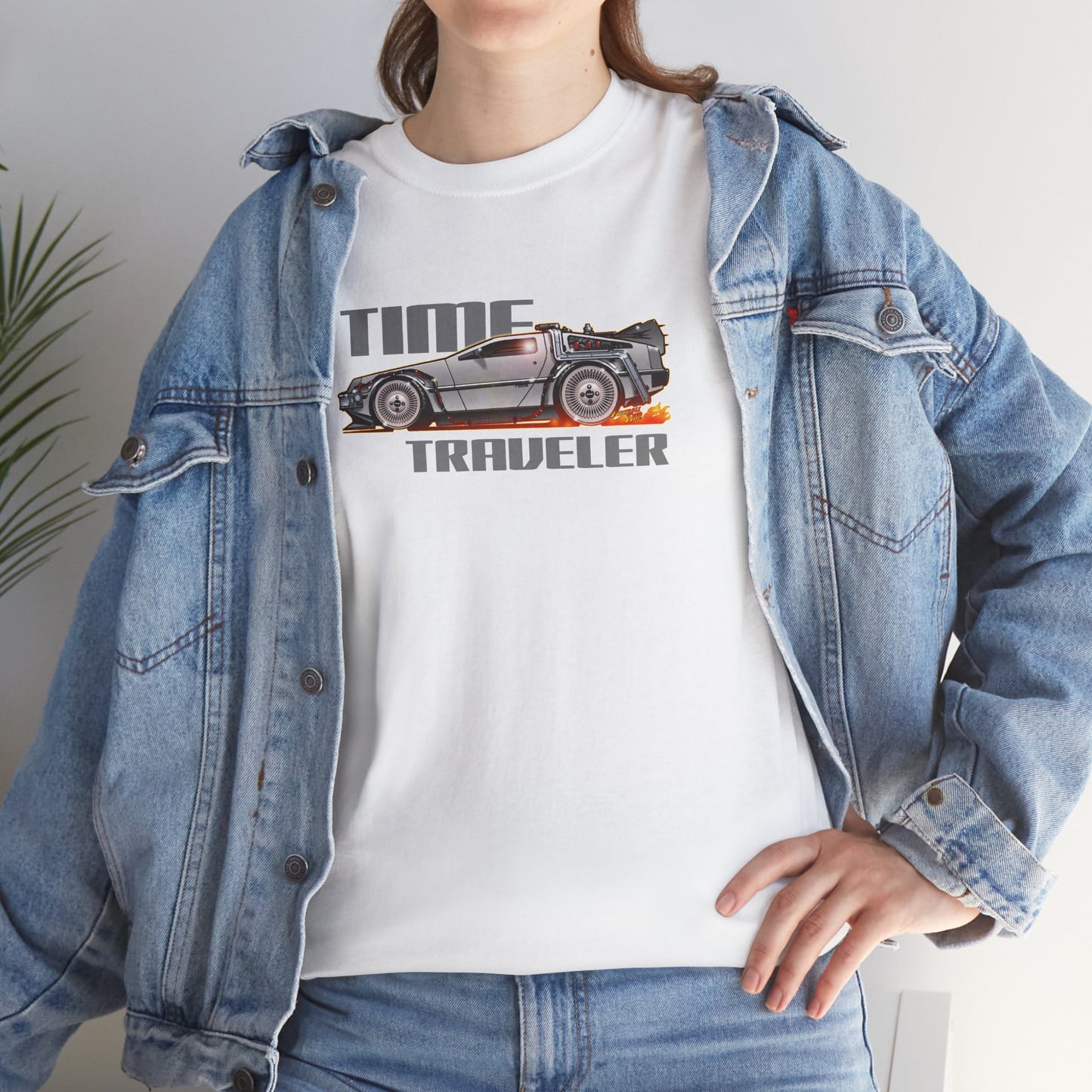 BACK to the FUTURE Delorean Time Traveler Tee Shirt