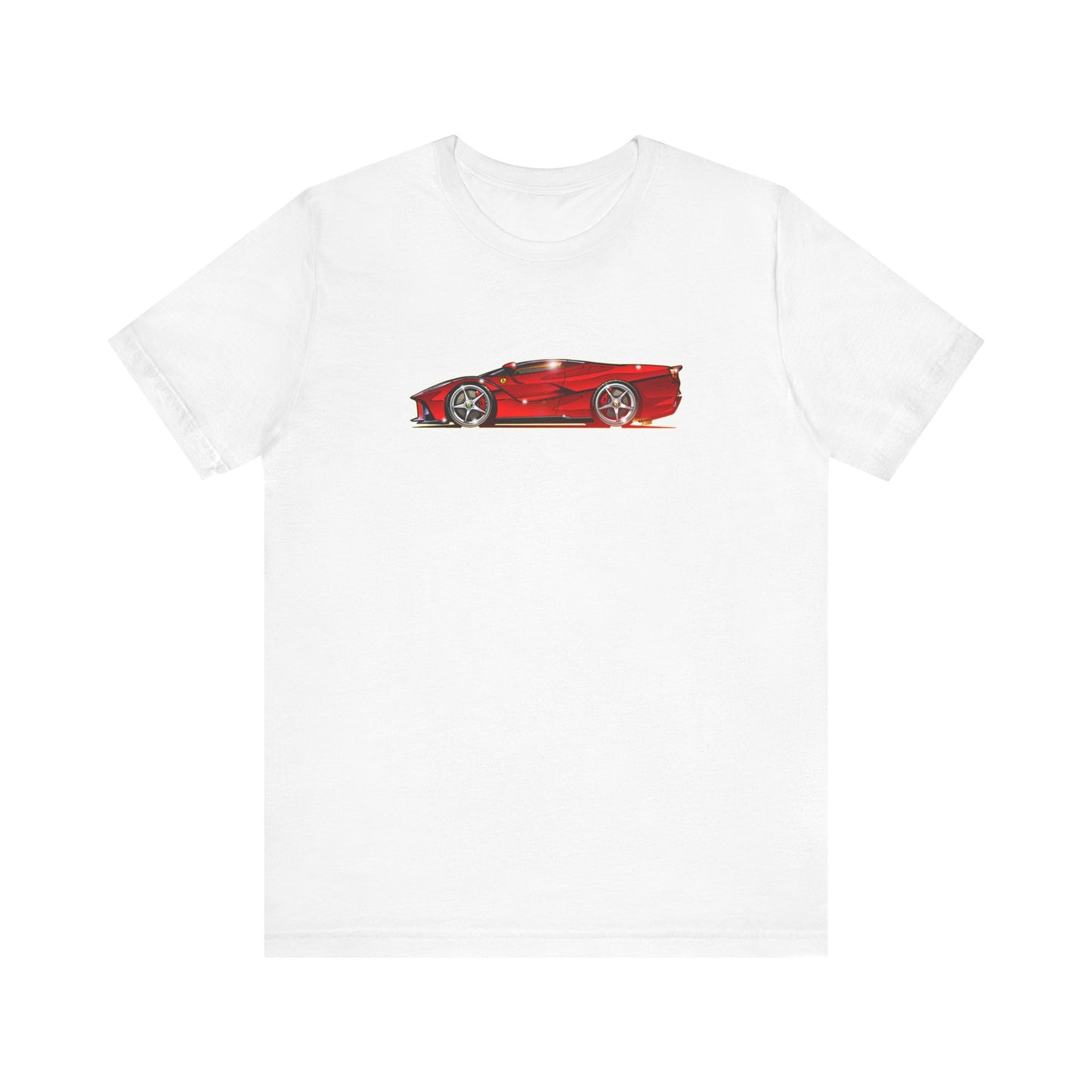 FERRARI LA FERRARI APERTA Concept Art Short Sleeve Tee 9 Colors