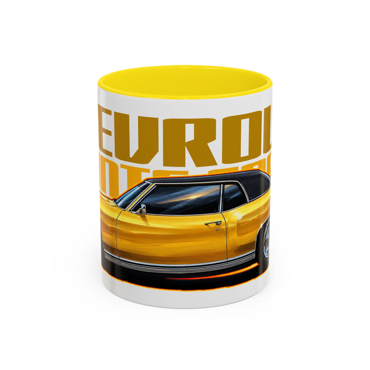 CHEVROLET MONTE CARLO 1972 Collectible Fireball Art Coffee Mug - 2 Sizes