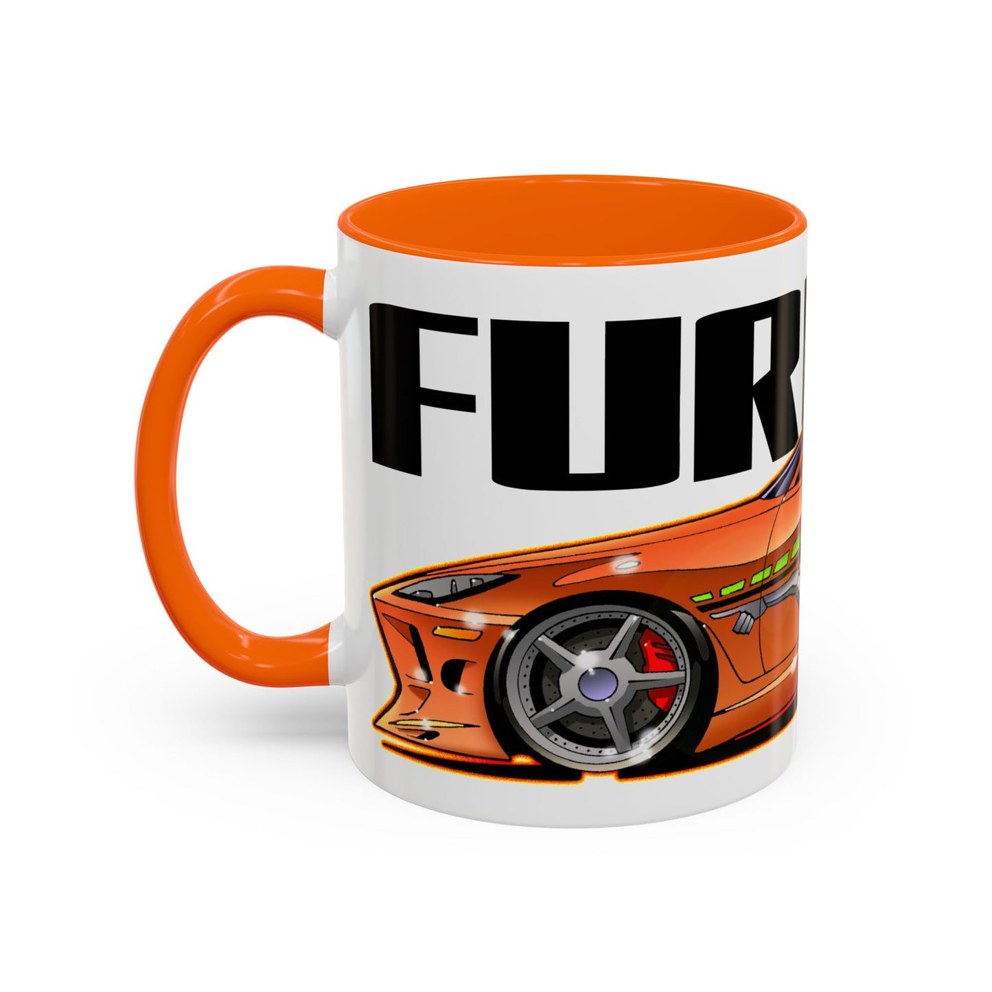 FAST & FURIOUS 1994 TOYOTA SUPRA MK IV Fireball Art Coffee Mug - 2 Sizes