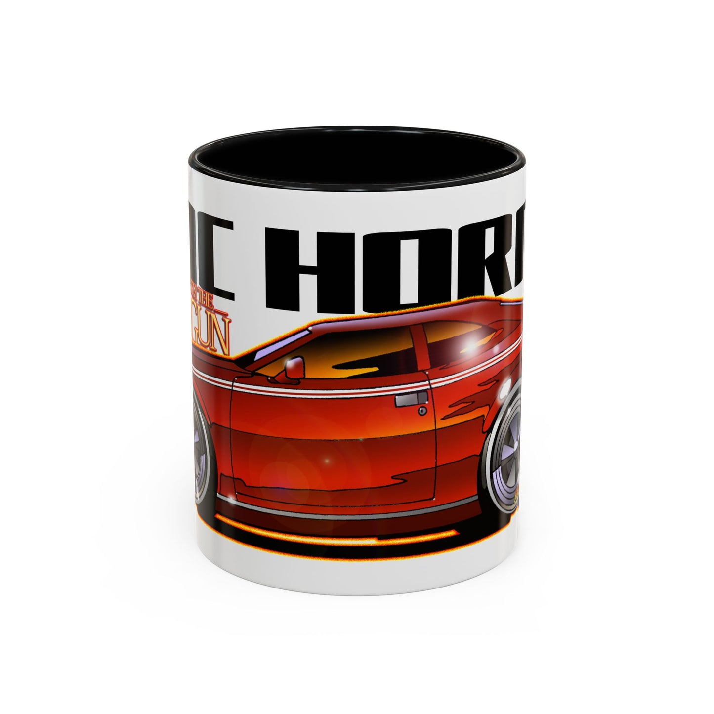 MAN WITH THE GOLDEN GUN AMC Hornet James Bond Fireball Art Collectible Coffee Mug