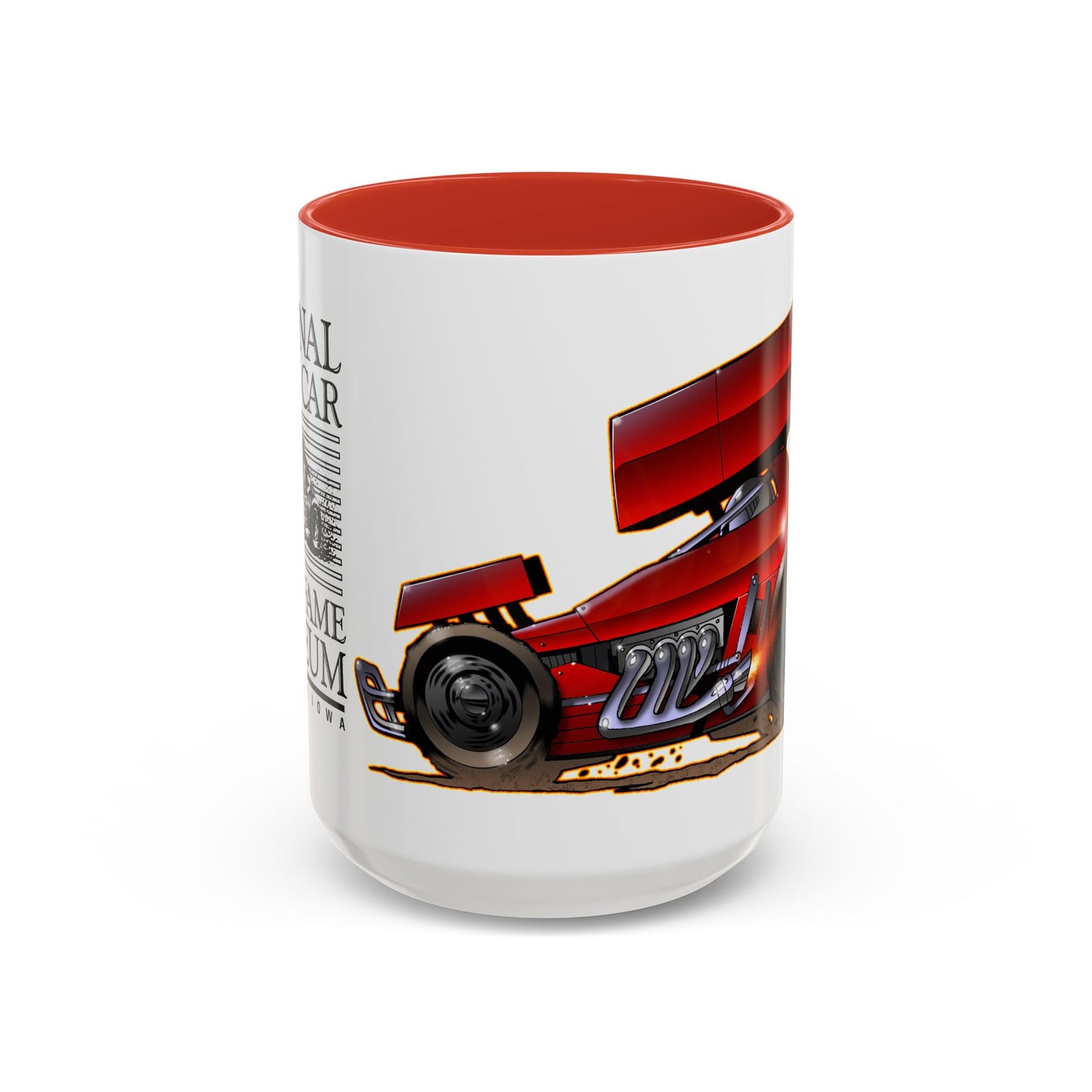 NATIONAL SPRINT CAR MUSEUM Hall of Fame Racing Collectible Coffee Mug 2 Sizes 3 Colors