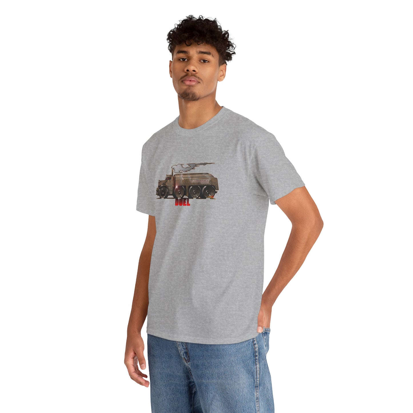 DUEL Movie Truck Concept Art Heavy Cotton Tee 13 Colors