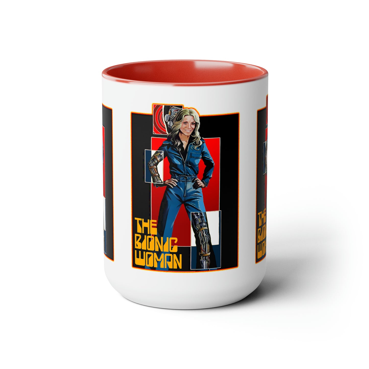 THE BIONIC WOMAN Version 1 Coffee Mug 15oz