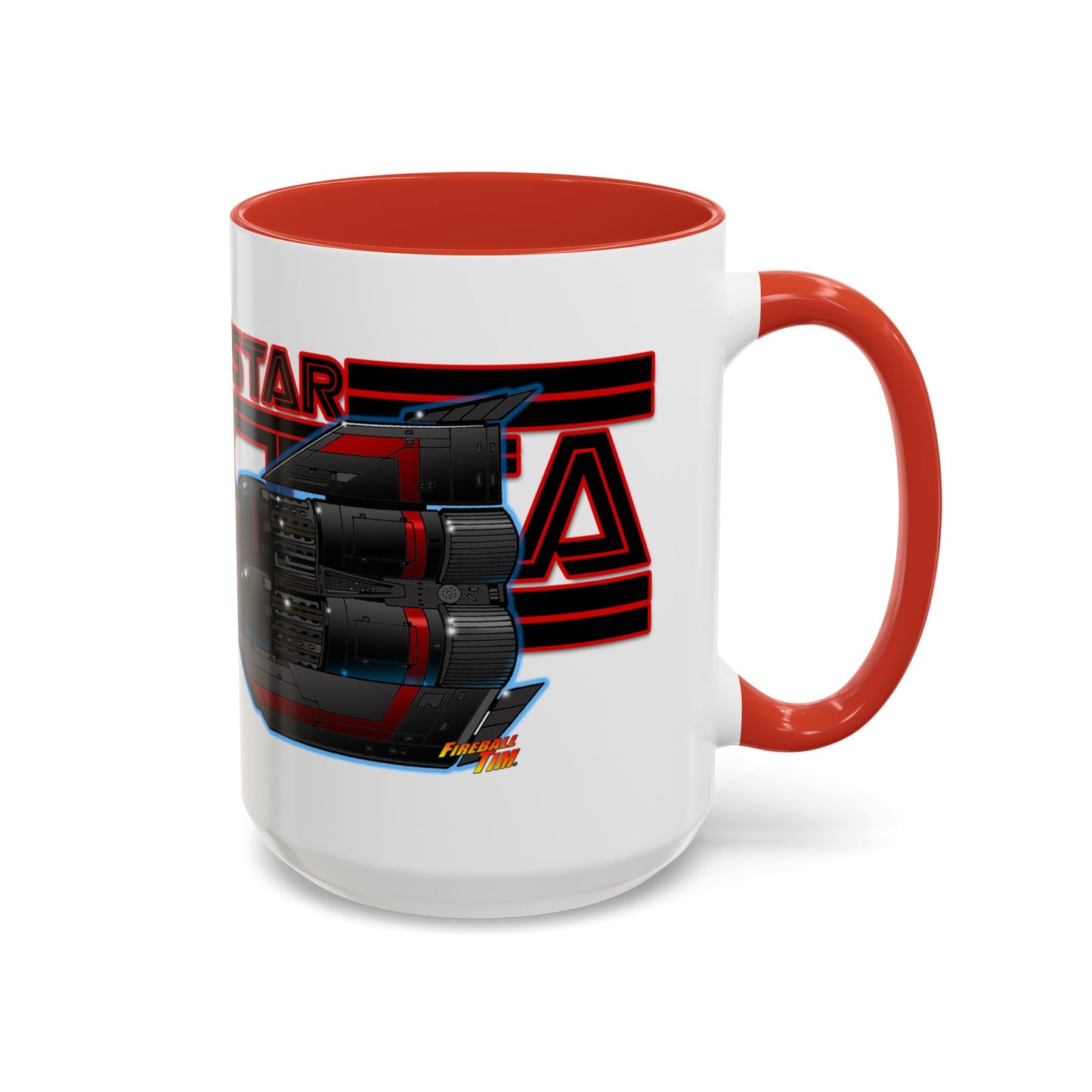 BATTLESTAR GALACTICA Colonial Viper Concept Art Logo Coffee Mug 2 Sizes