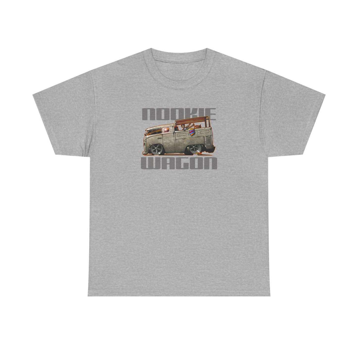 CUSTOM ED FOX VW BUS NOOKIE WAGON Tee Shirt - Multiple Colors