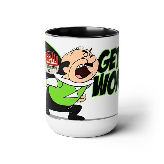 THE JETSONS SPACELY SPACE SPROCKETS Vintage TV Show Coffee Mug 15oz-Mug-Fireball Tim Garage