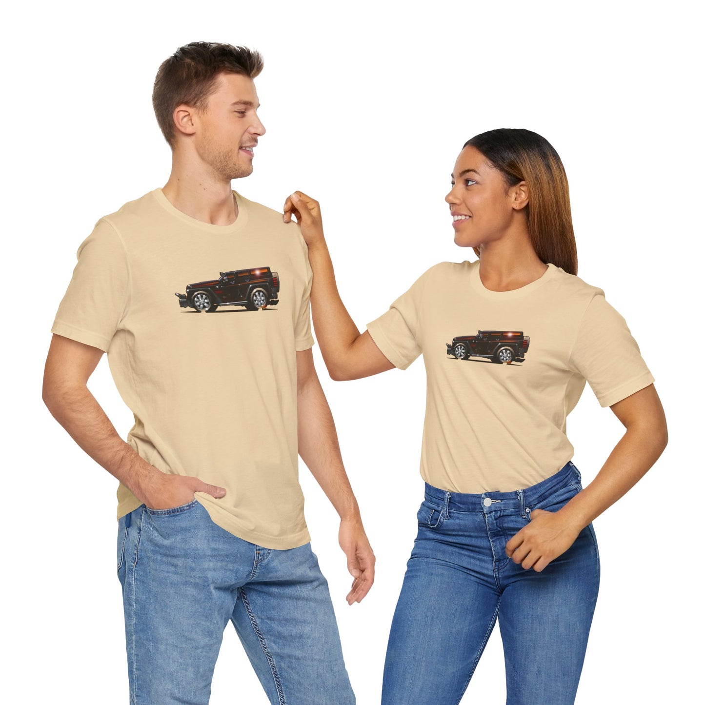 JEEP WRANGLER SAHARA BLACKHORSE Concept Art Short Sleeve Tee 11 Colors