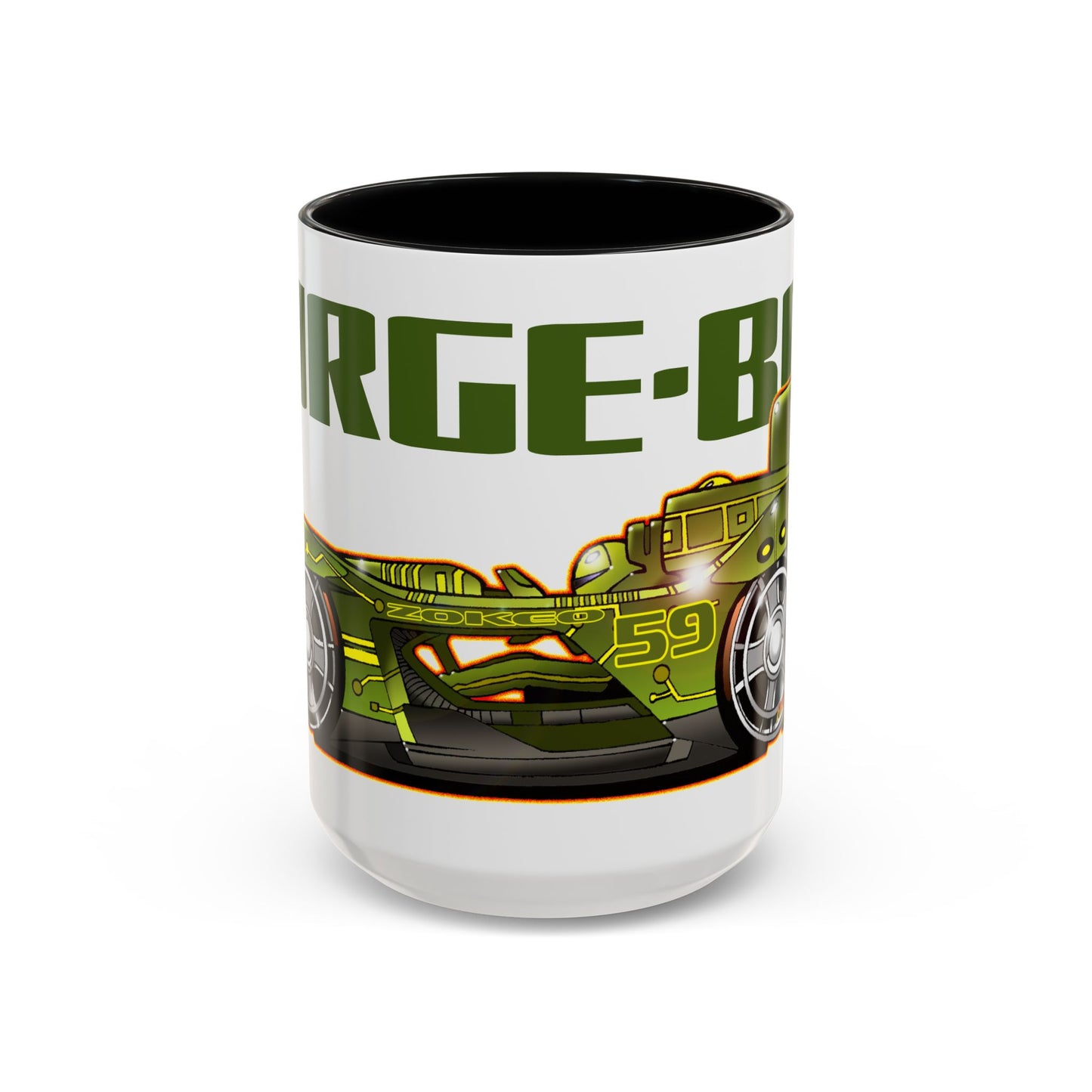SPEED RACER SURGE BOX Zokeo Race Car Collectible Fireball Art Coffee Mug - 2 Sizes