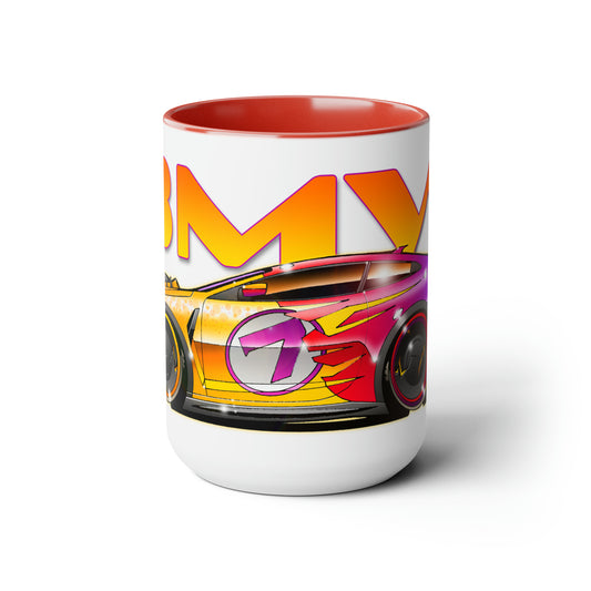 BMW M4 COUPE 2024 Coffee Mugs 15oz-Mug-Fireball Tim Garage