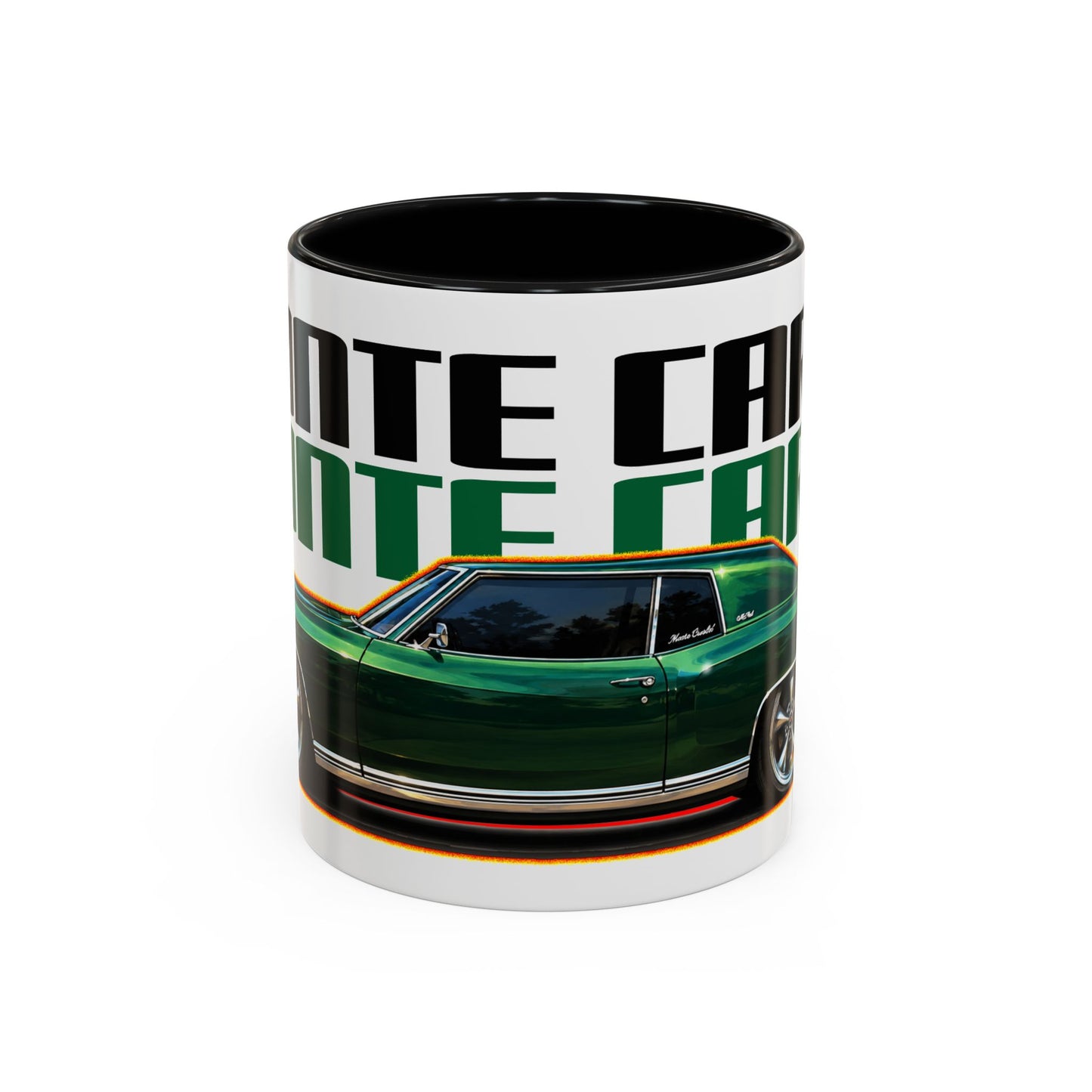 CHEVY MONTE CARLO 1971 Collectible Fireball Art Coffee Mug - 2 Sizes