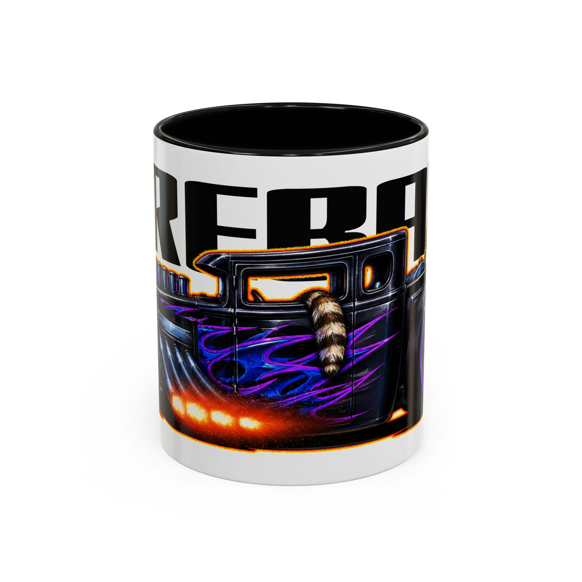 HOT WHEELS FIREBALL SHAKER Hot Rod Collectible Fireball Art Coffee Mug - 2 Sizes