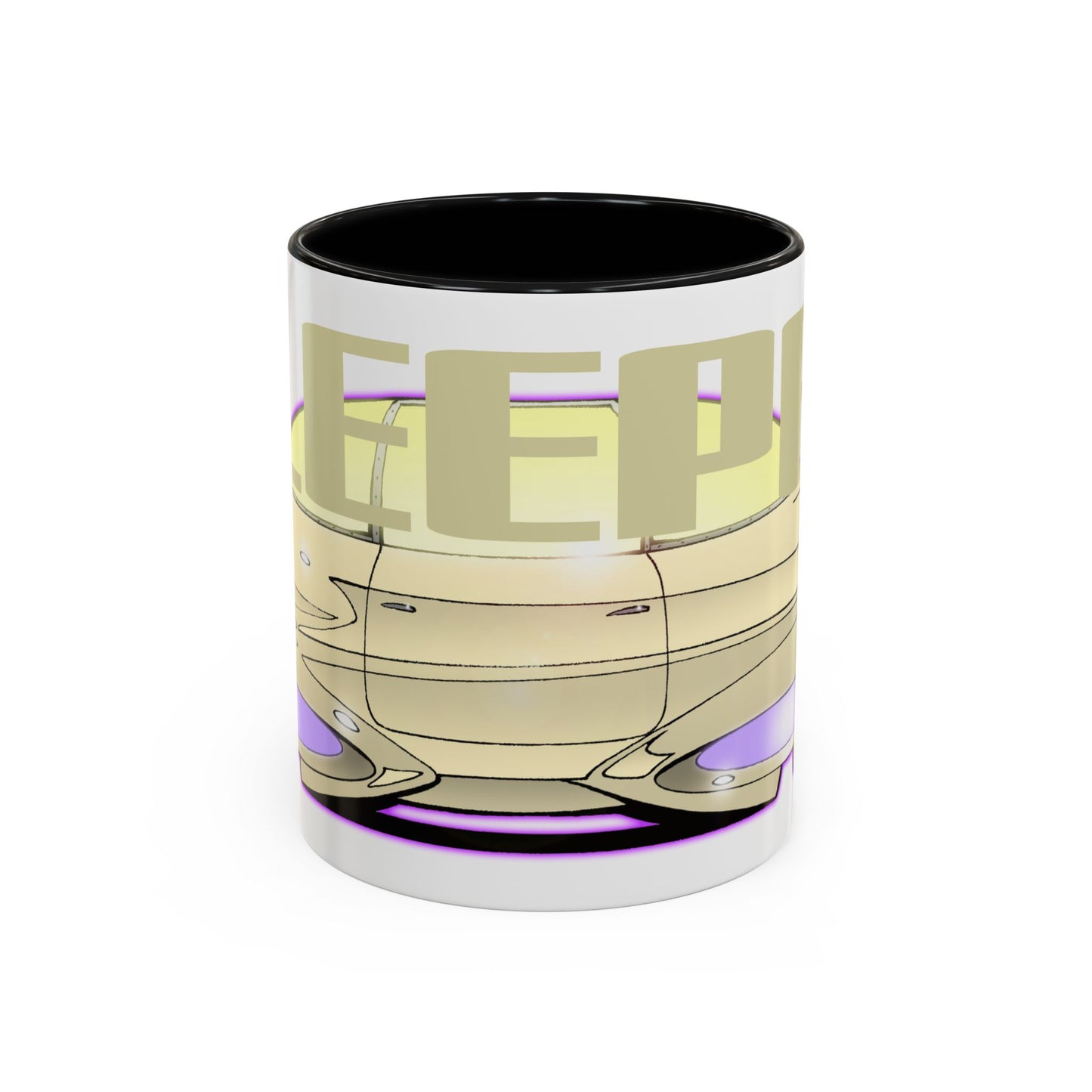 SLEEPER Woody Allen Movie Car Fireball Art Collectible Premium Coffee Mug - 2 Sizes