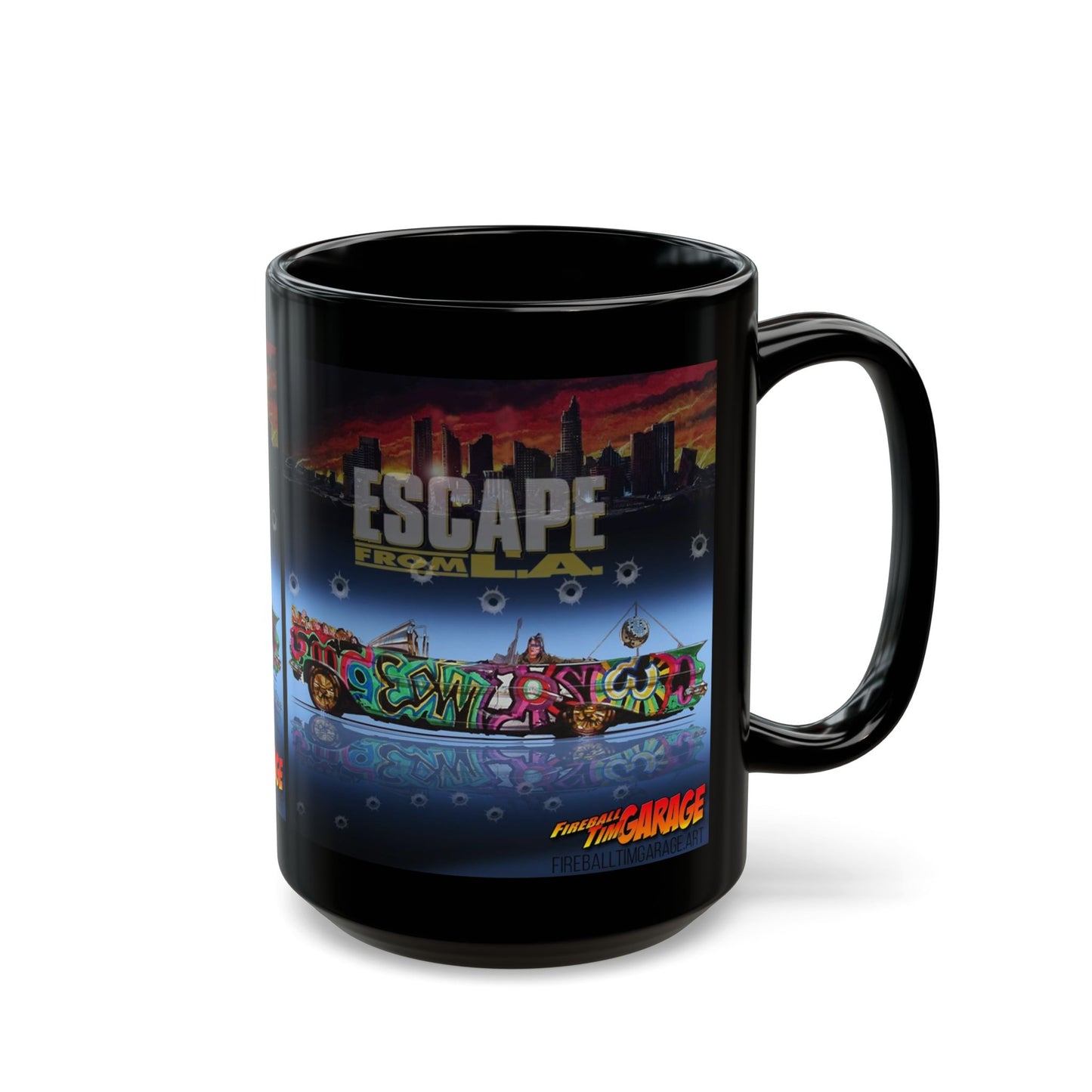 ESCAPE FROM LA Lowrider Concept Art Movie Car Coffee Mug 15oz