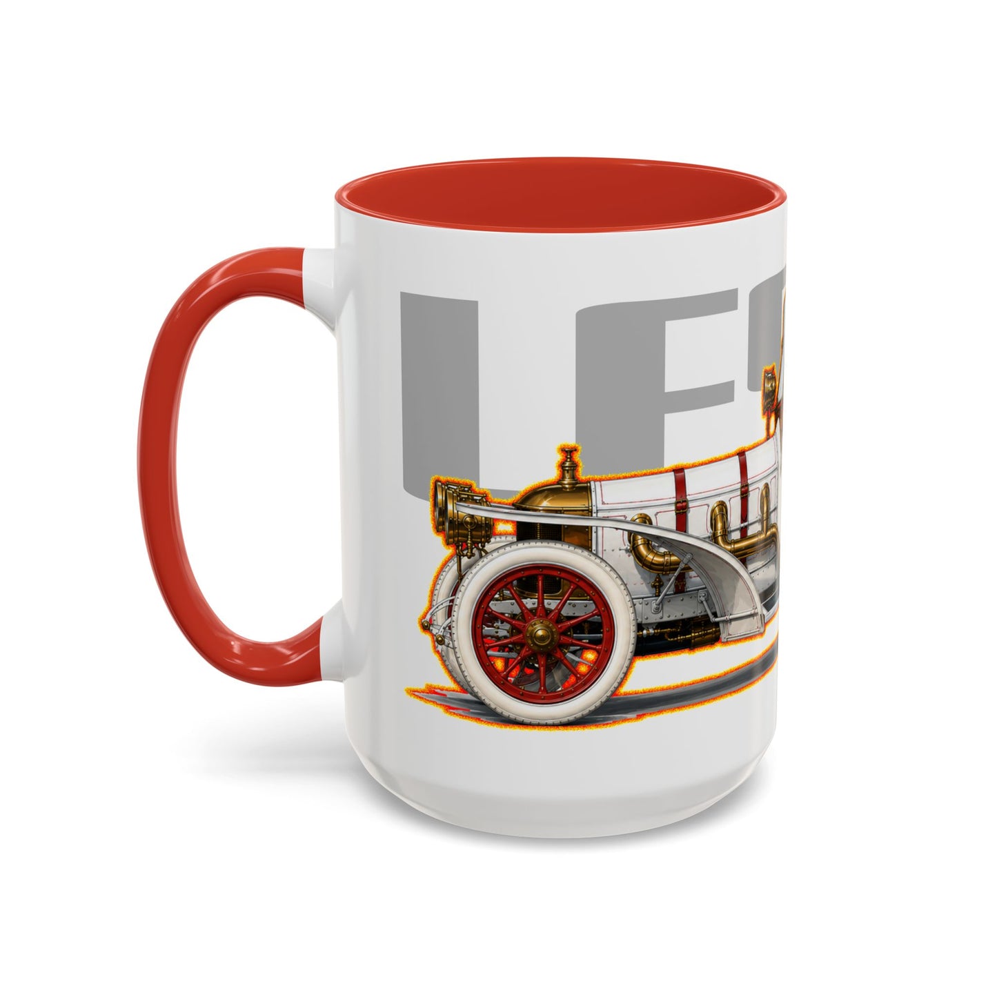 THE GREAT RACE Leslie Special Collectible Fireball Art Coffee Mug - 2 Sizes
