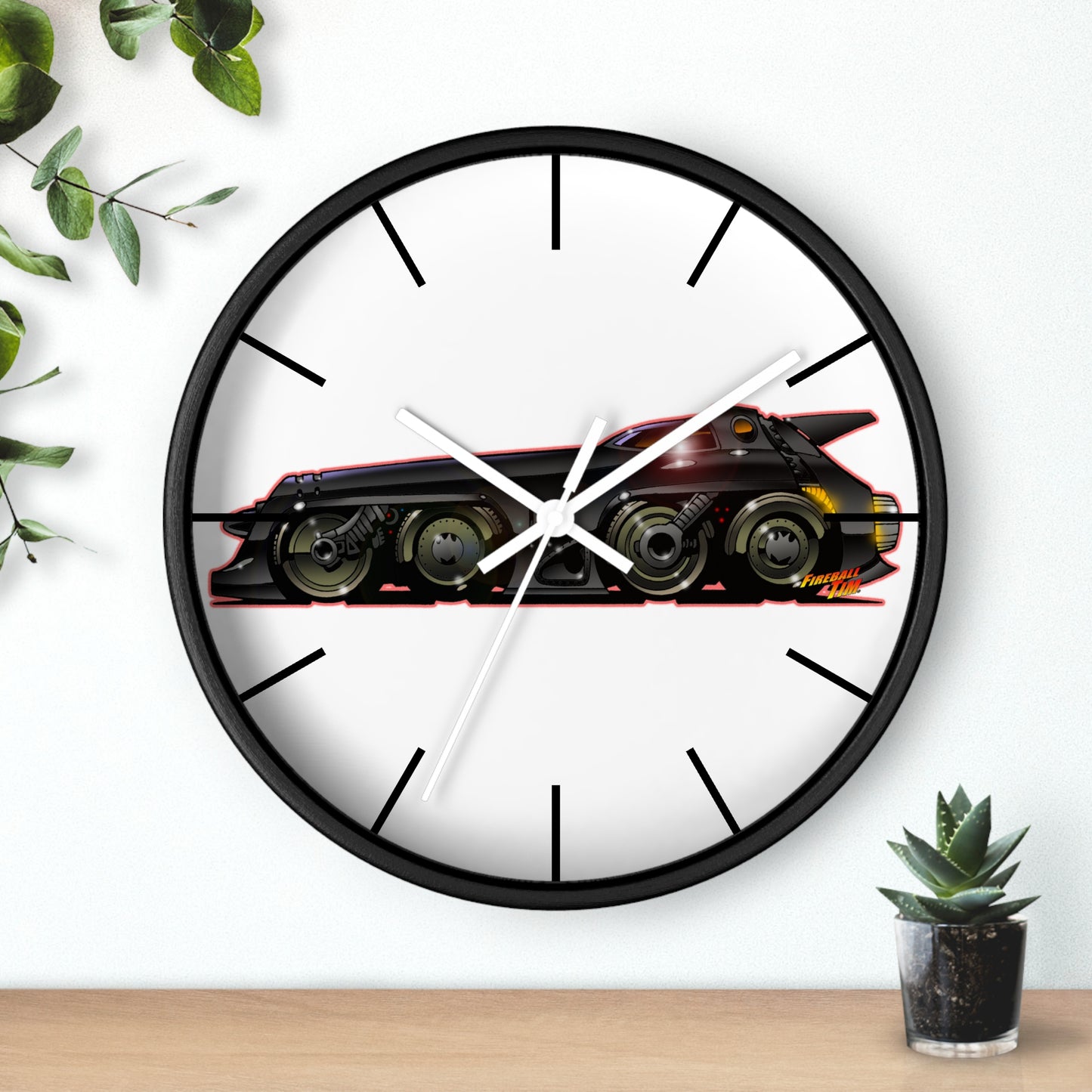 BATMISSILE Batmobile Wall Clock