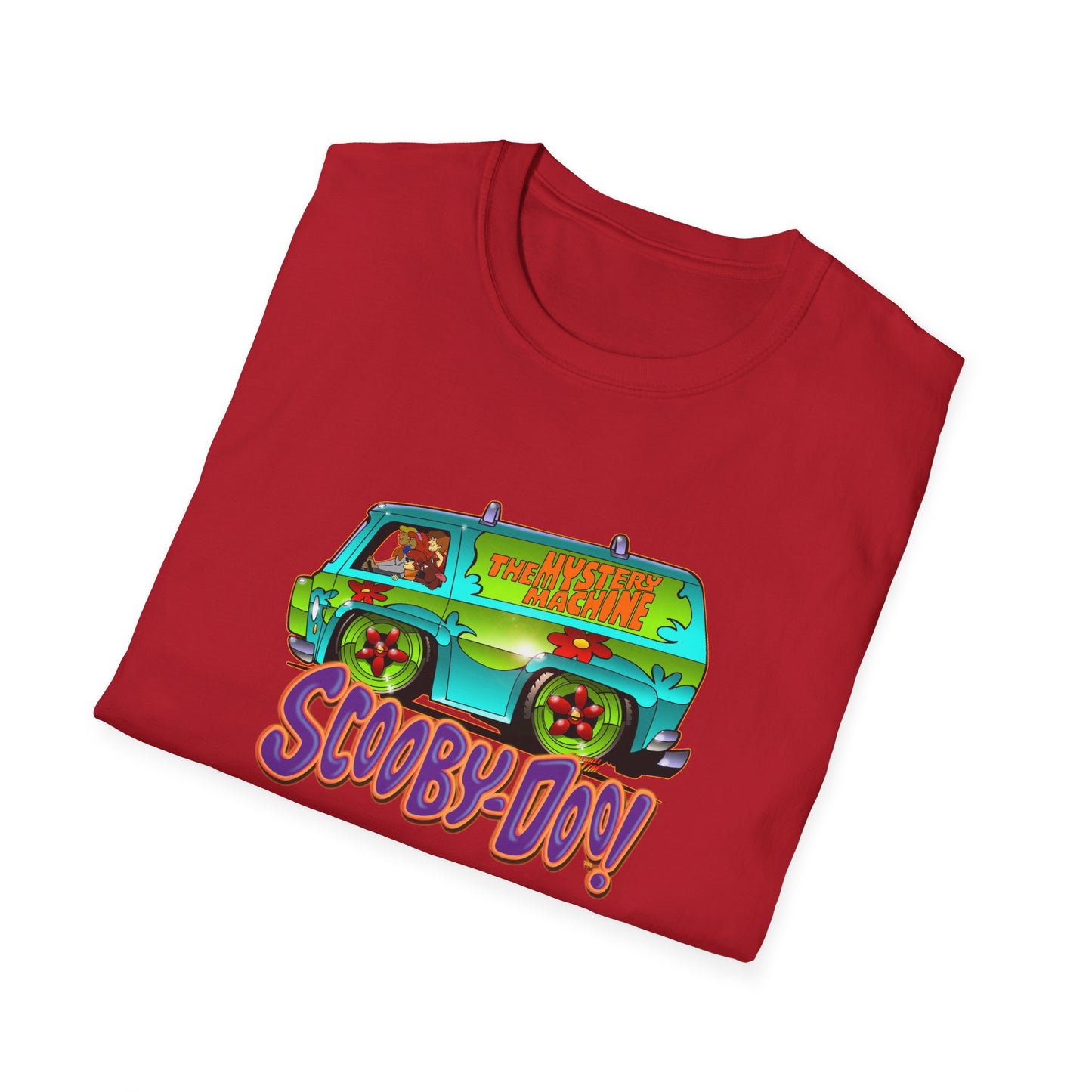 SCOOBY DOO MYSTERY MACHINE VAN Concept Art Softstyle T-Shirt 12 Colors