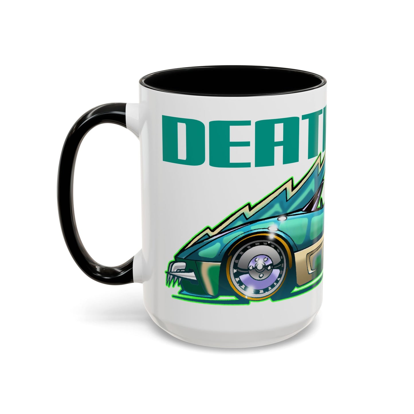 DEATH RACE 2000 Fireball Art Collectible Coffee Mug - 2 Sizes