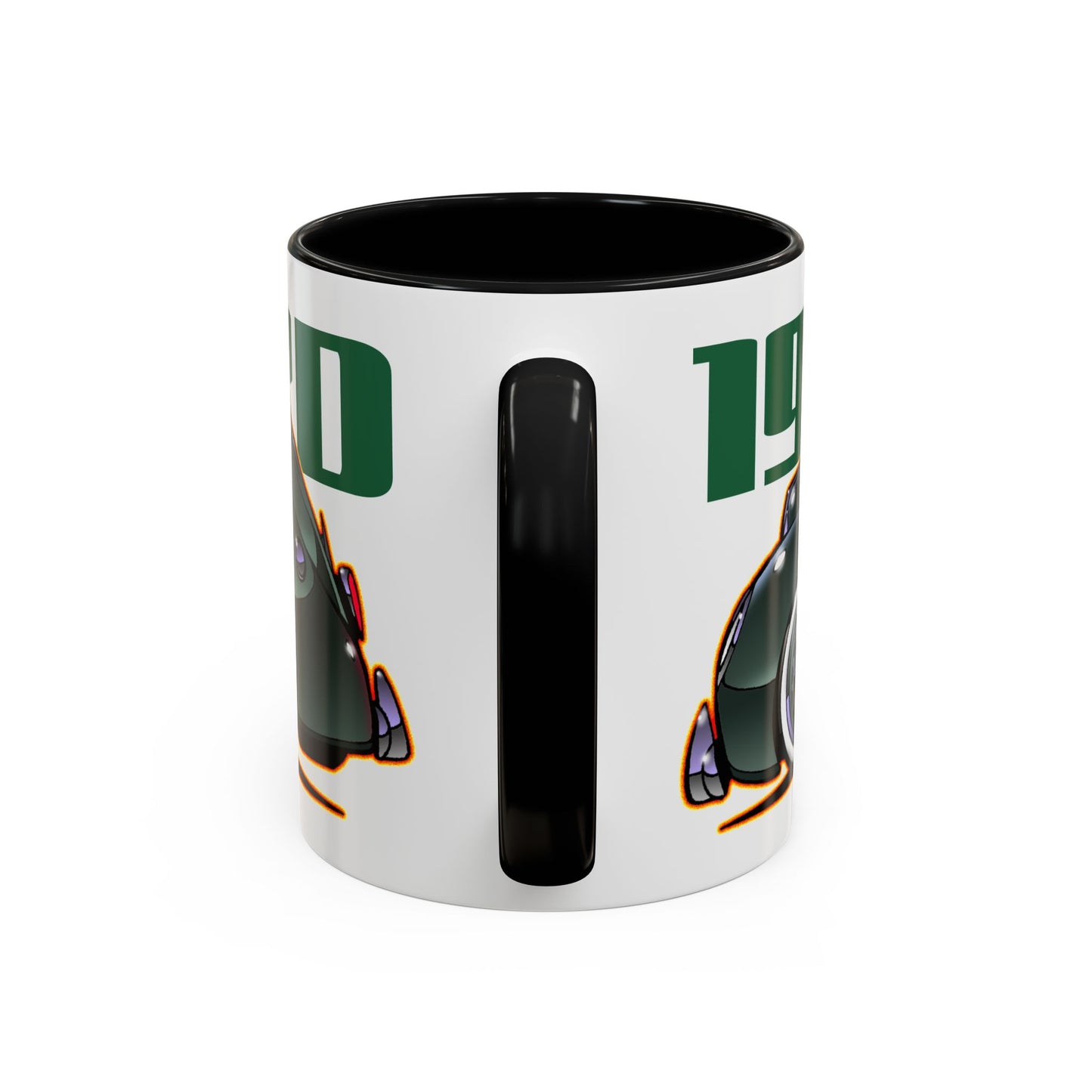 FORD DELUXE 1939 Convertible Fireball Art Coffee Mug 2 Sizes