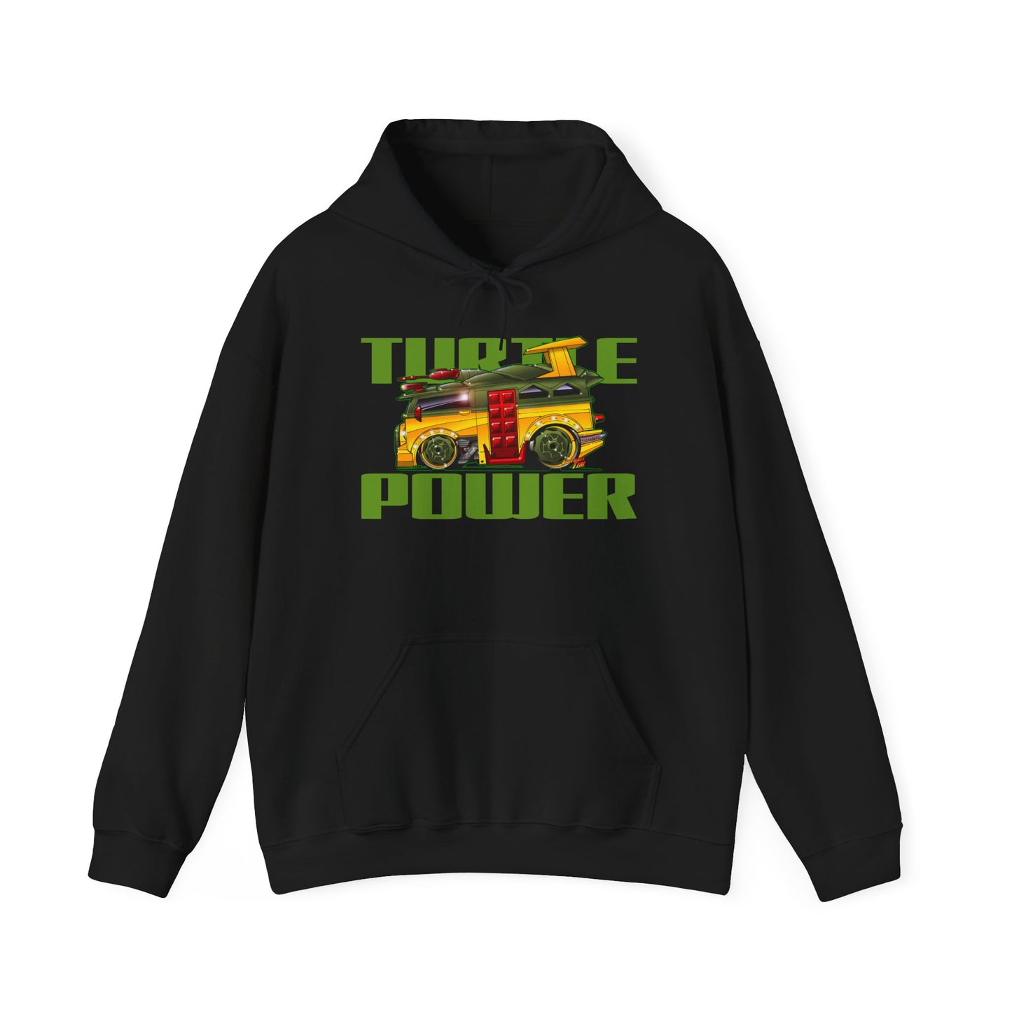 TEENAGE MUTANT NINJA TURTLE VAN Turtle Power Hooded Sweatshirt - 3 Colors