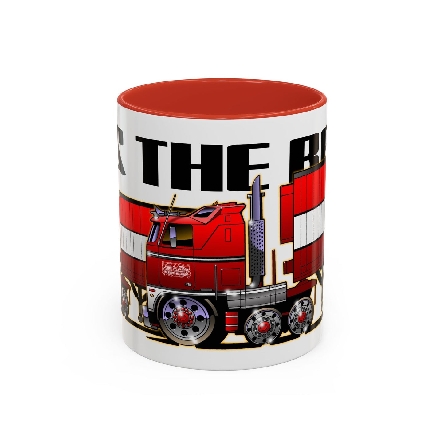 BJ AND THE BEAR TV Show Semi Truck Collectible Coffee Mug - 2 Sizes