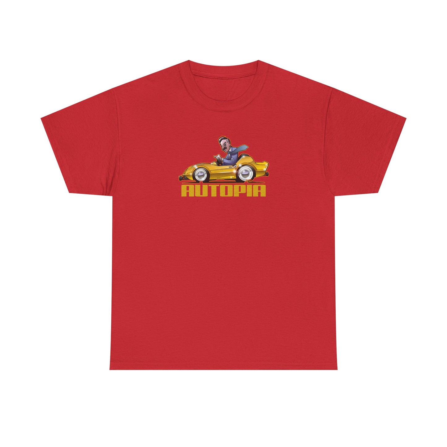 AUTOPIA CLASSIC Walt Disney Fireball Art Tee Shirt - Multiple Colors