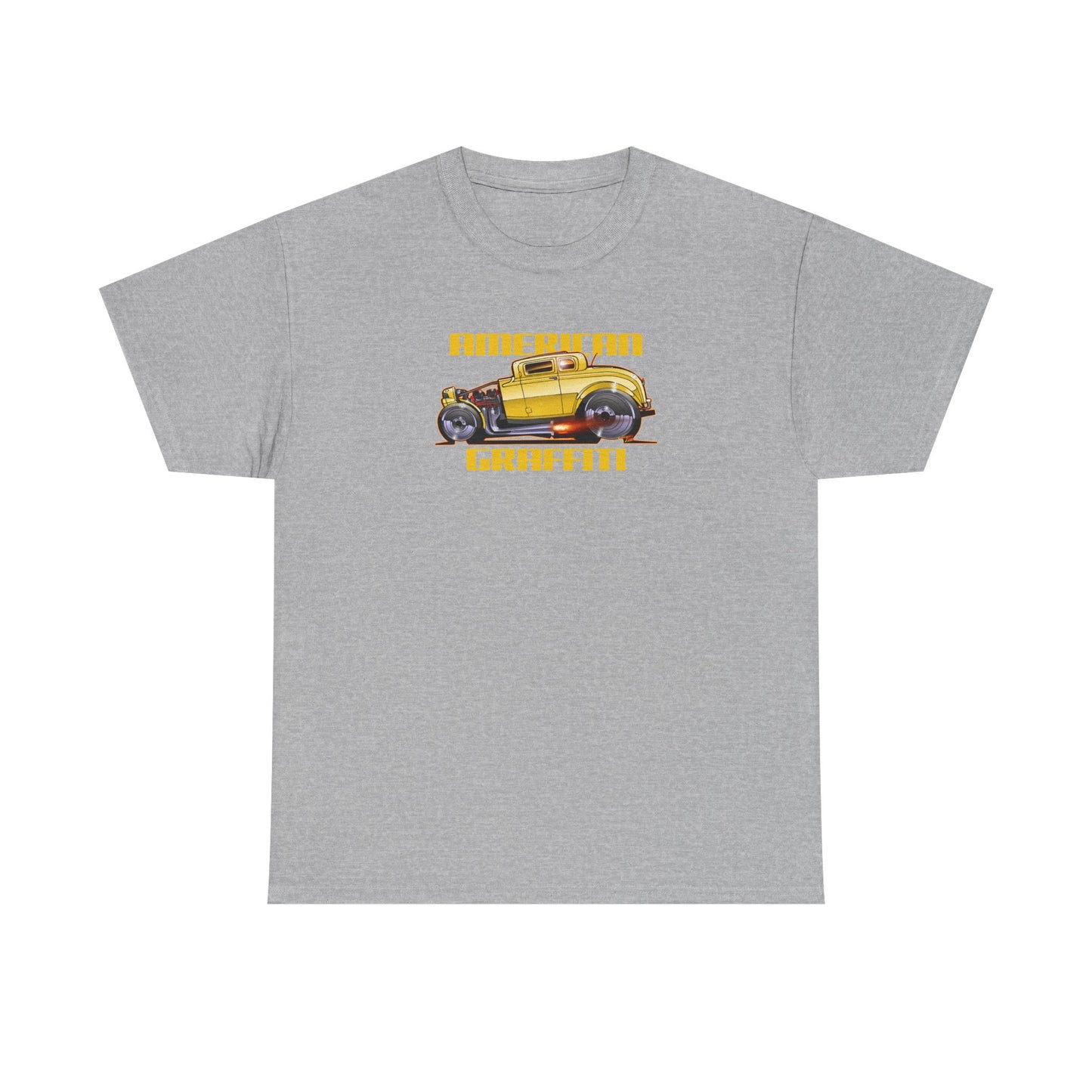 AMERICAN GRAFFITI '32 HOT ROD Movie Car Fireball Art Tee Shirt - Mutliple Colors