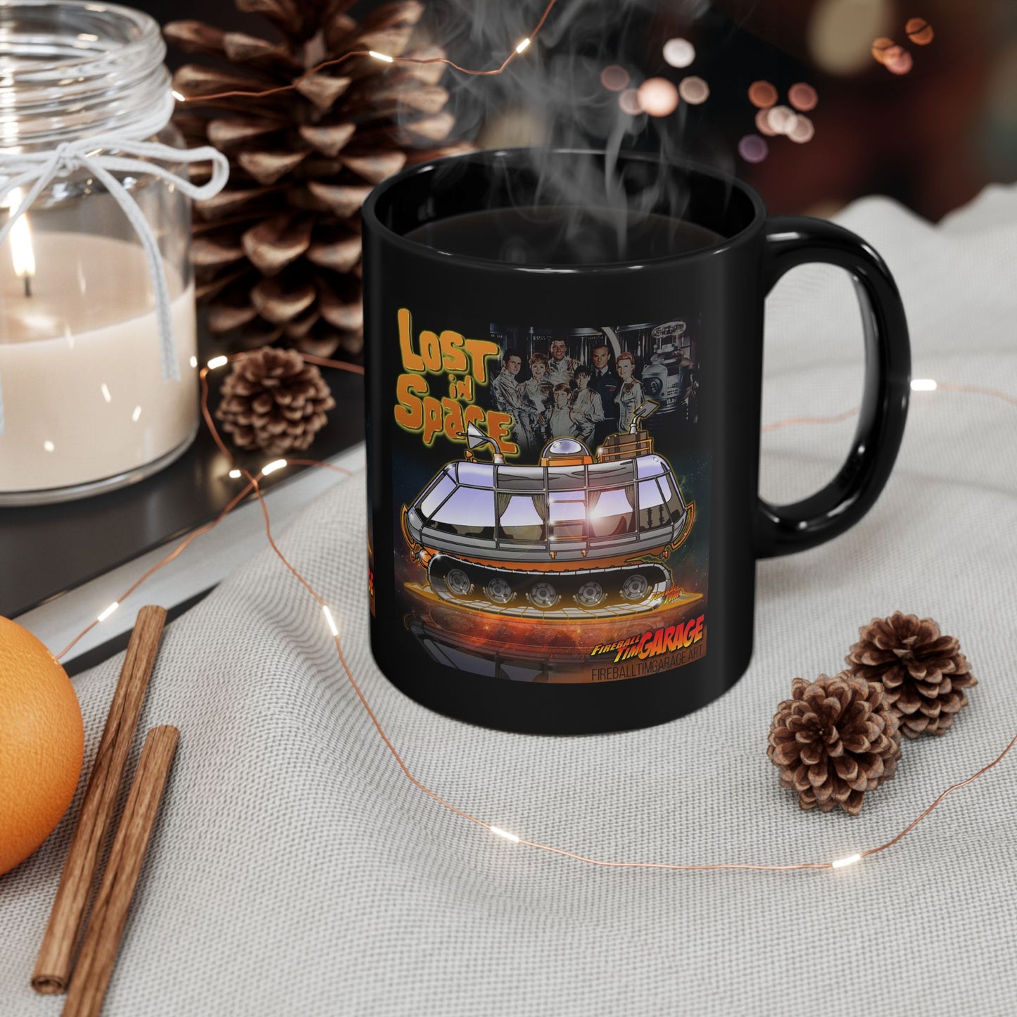 LOST in SPACE TV Show Garage Coffee Mug - 11oz