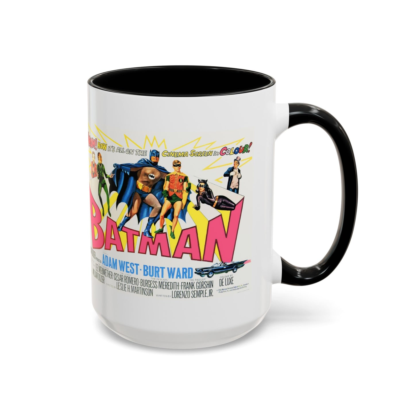 BATMAN TV SHOW MOVIE Vintage Poster Coffee Mug 11 & 15oz