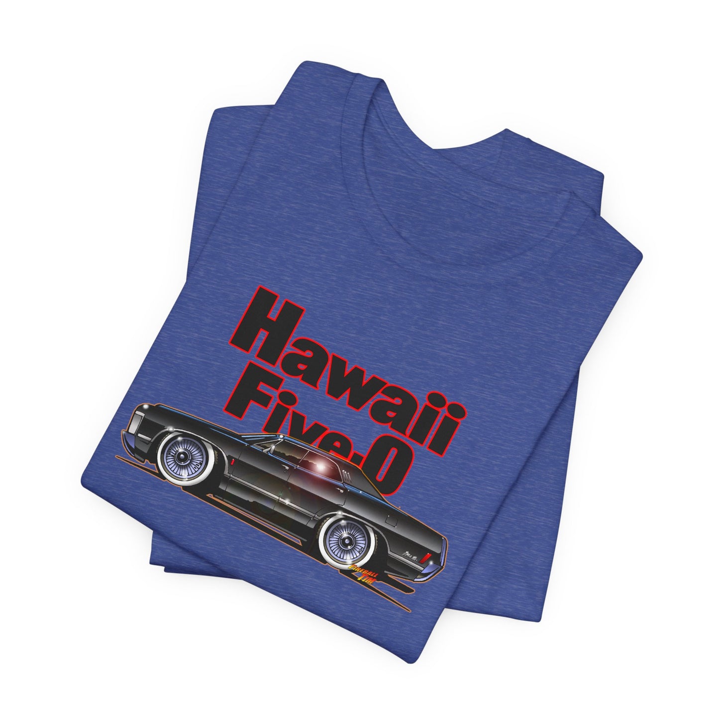 HAWAII 5-O Concept Art McGarrett Mercury Park Lane Short Sleeve Tee 11 Colors