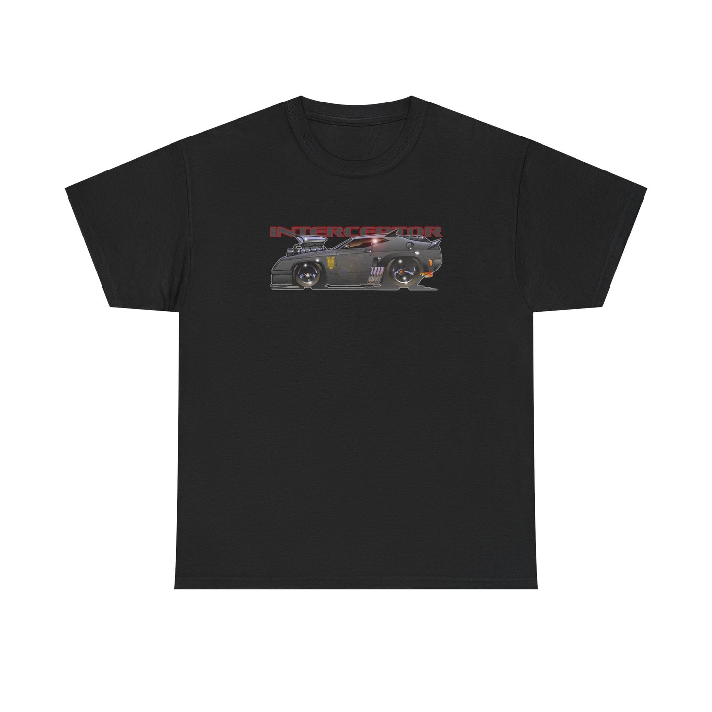 MAD MAX PURSUIT INTERCEPTOR POLICE CAR Tee Shirt- Multiple Colors